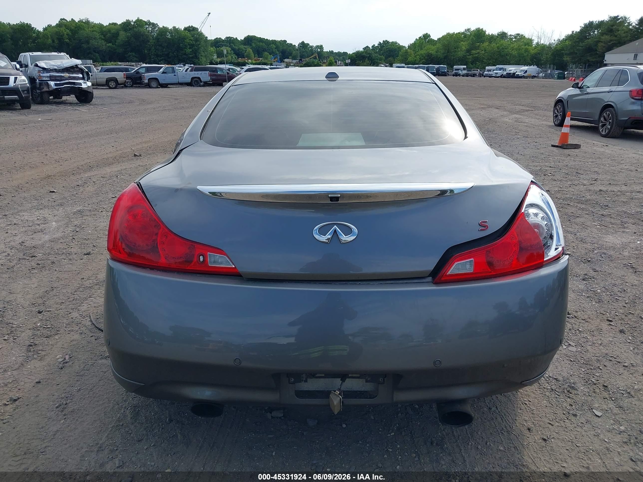 2011 Infiniti G37x   Gray vin: JN1CV6EL9BM261209