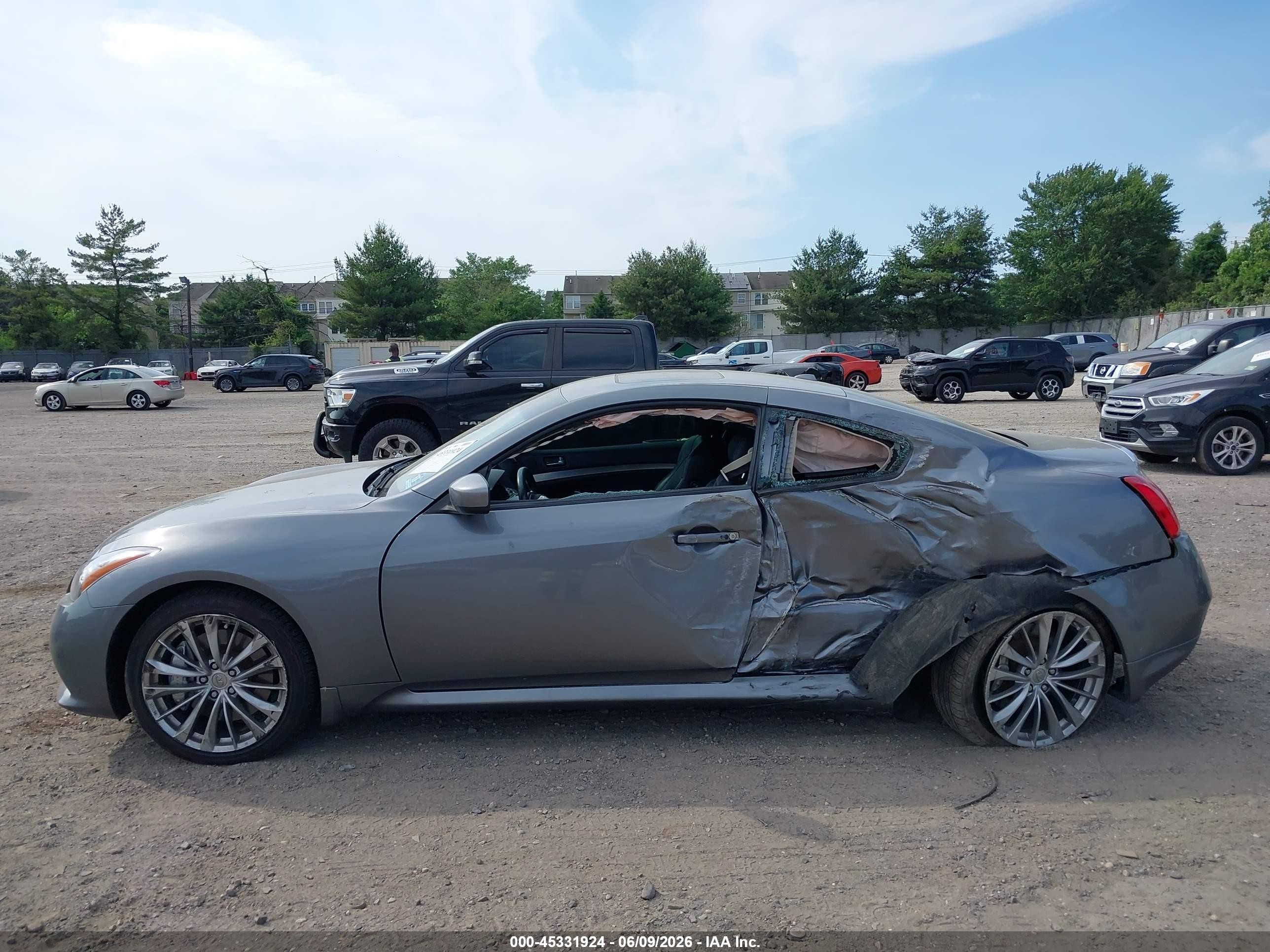 2011 Infiniti G37x   Gray vin: JN1CV6EL9BM261209