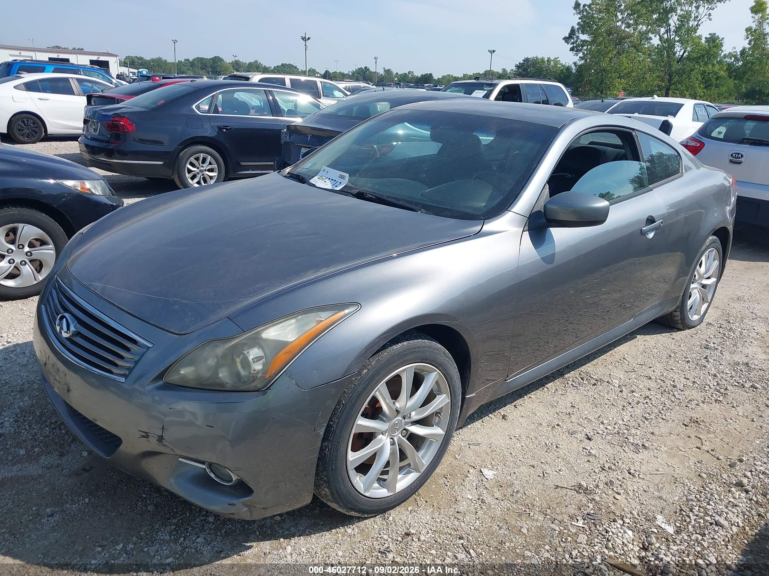 2011 Infiniti G37x   Gray vin: JN1CV6EL9BM263252