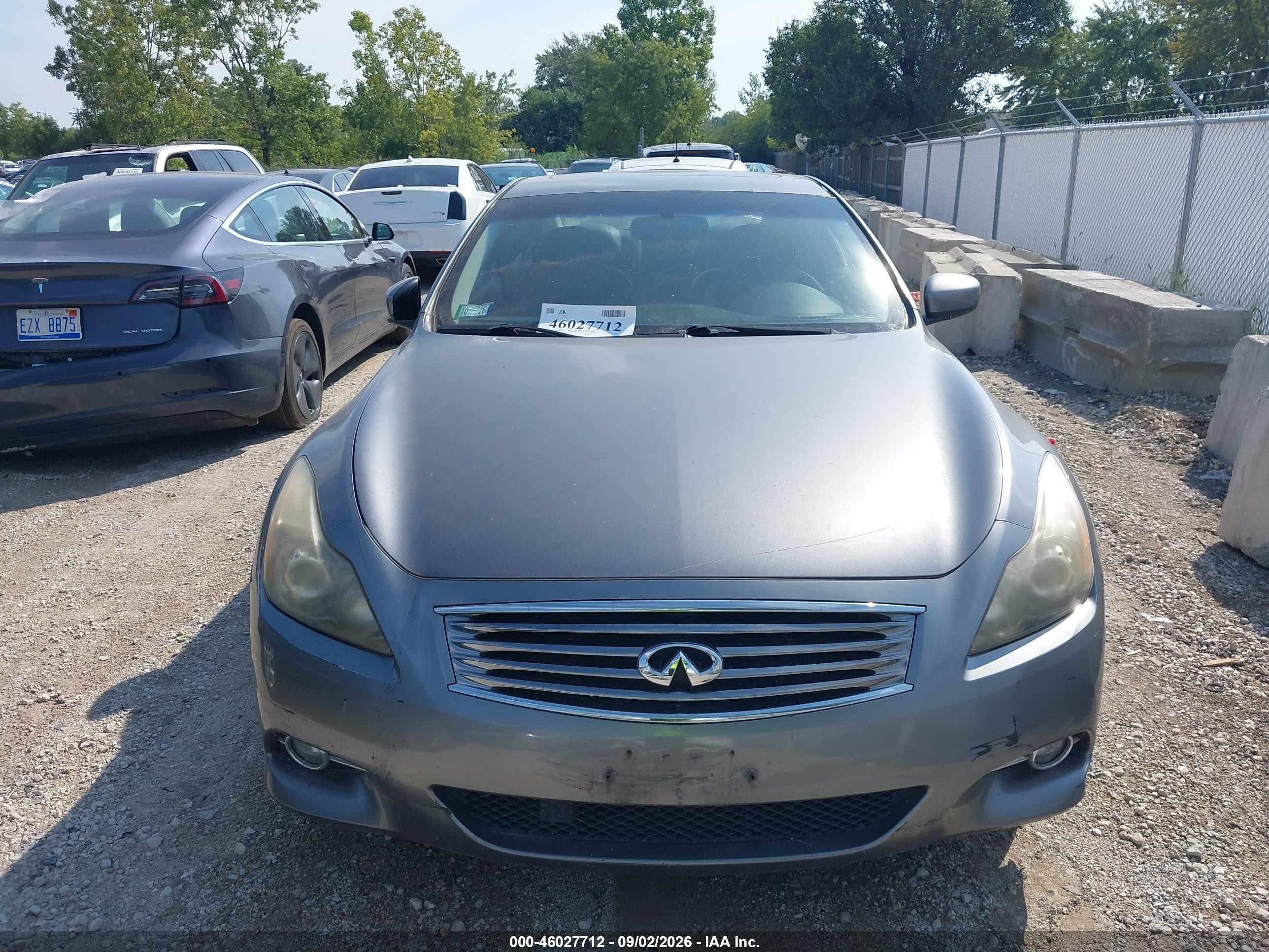 2011 Infiniti G37x   Gray vin: JN1CV6EL9BM263252