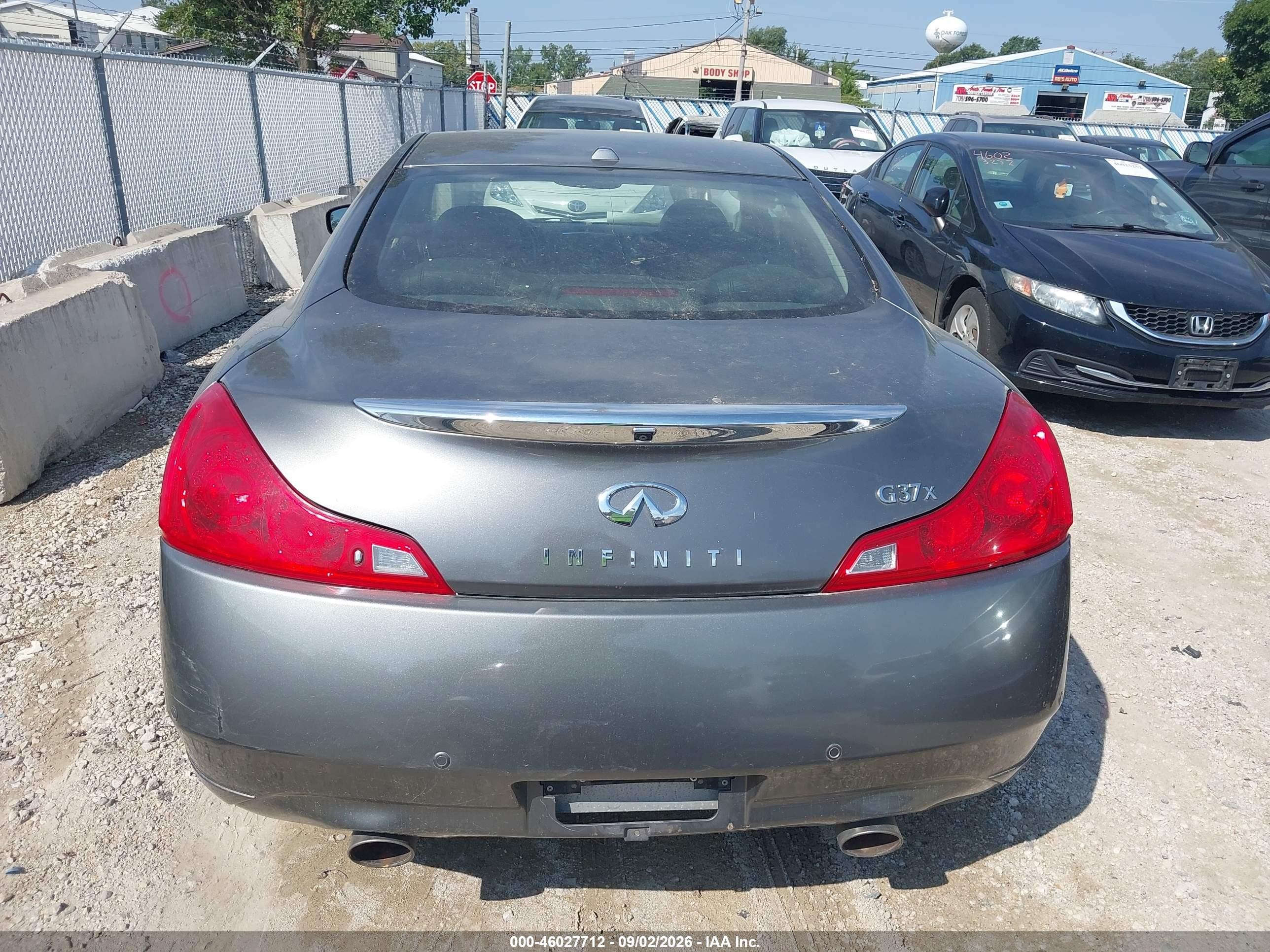 2011 Infiniti G37x   Gray vin: JN1CV6EL9BM263252