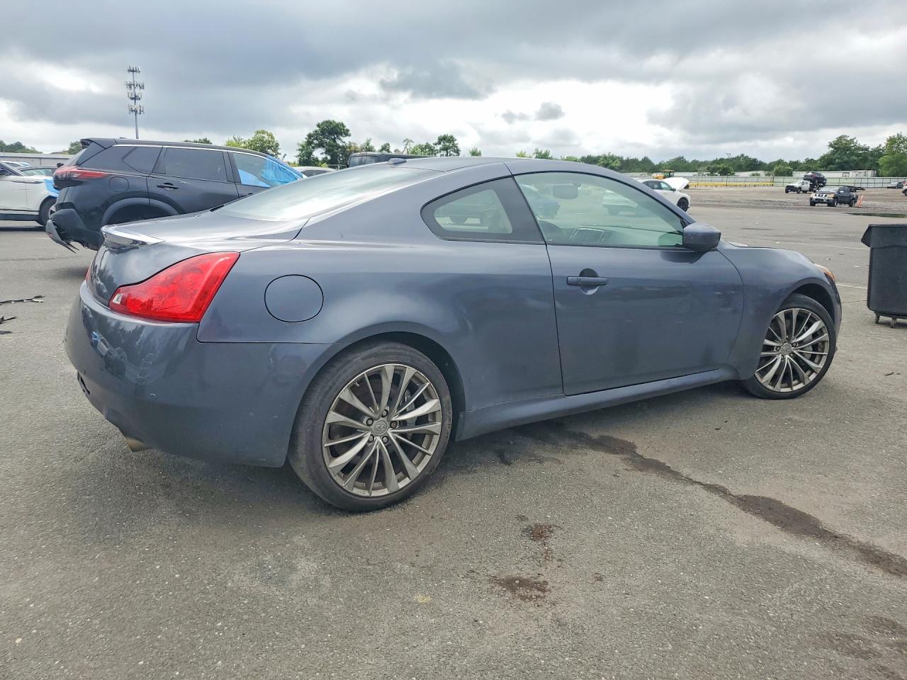 2012 Infiniti G37 Coupe X Gray vin: JN1CV6EL9CM471522