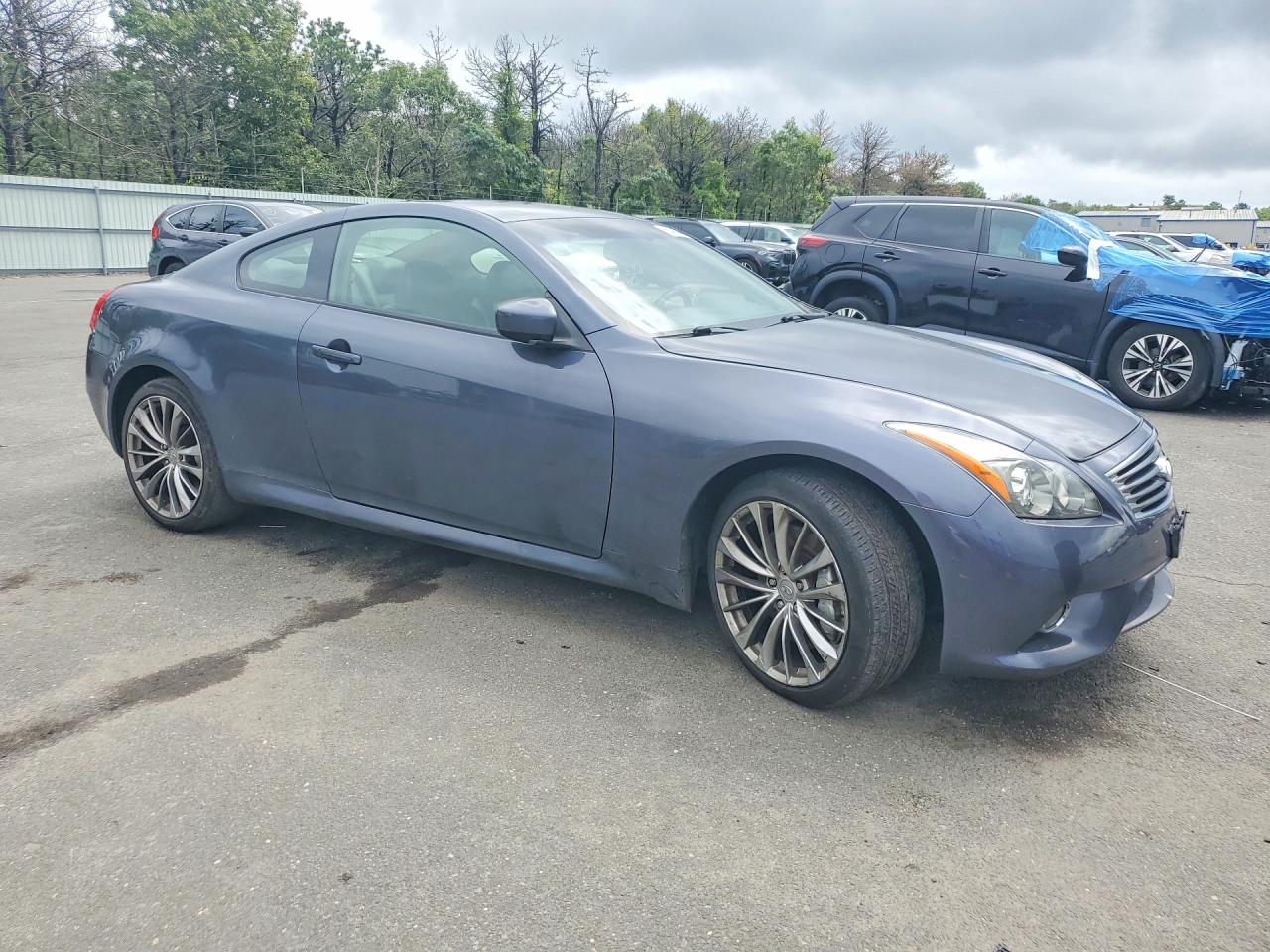 2012 Infiniti G37 Coupe X Gray vin: JN1CV6EL9CM471522
