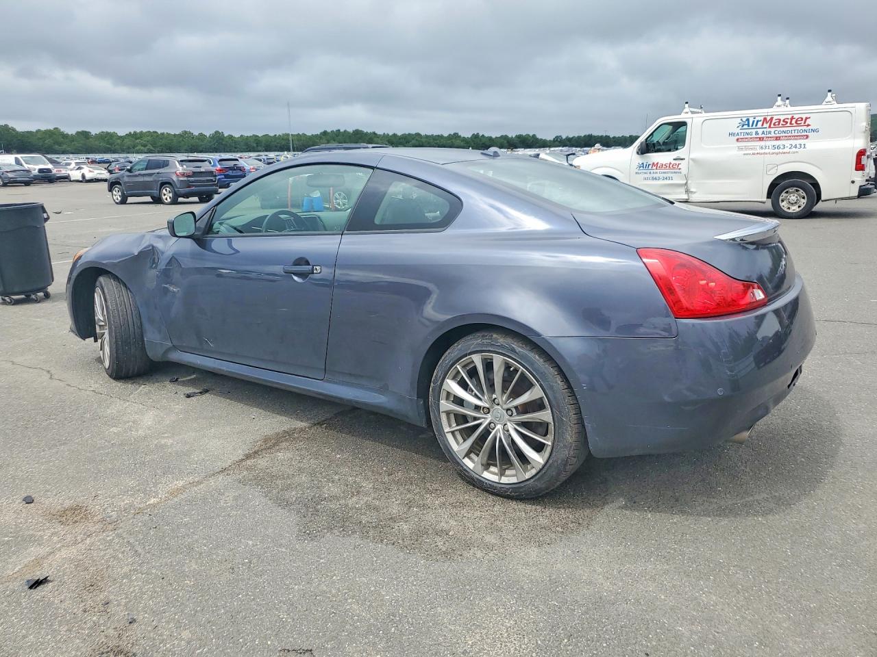 2012 Infiniti G37 Coupe X Gray vin: JN1CV6EL9CM471522