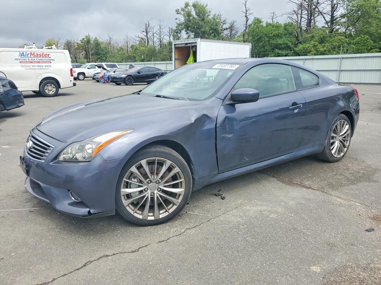 2012 Infiniti G37 Coupe X Gray vin: JN1CV6EL9CM471522