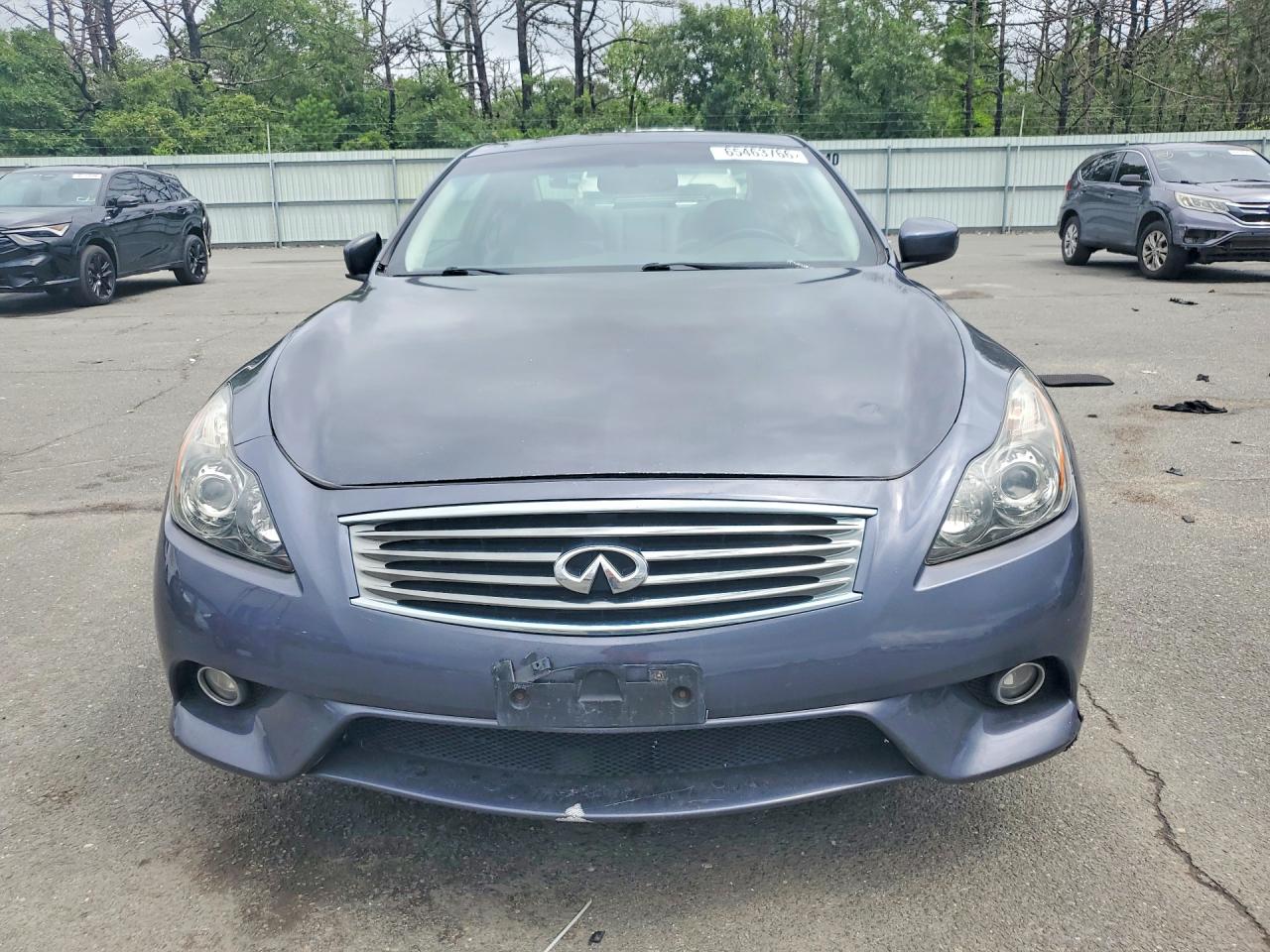 2012 Infiniti G37 Coupe X Gray vin: JN1CV6EL9CM471522