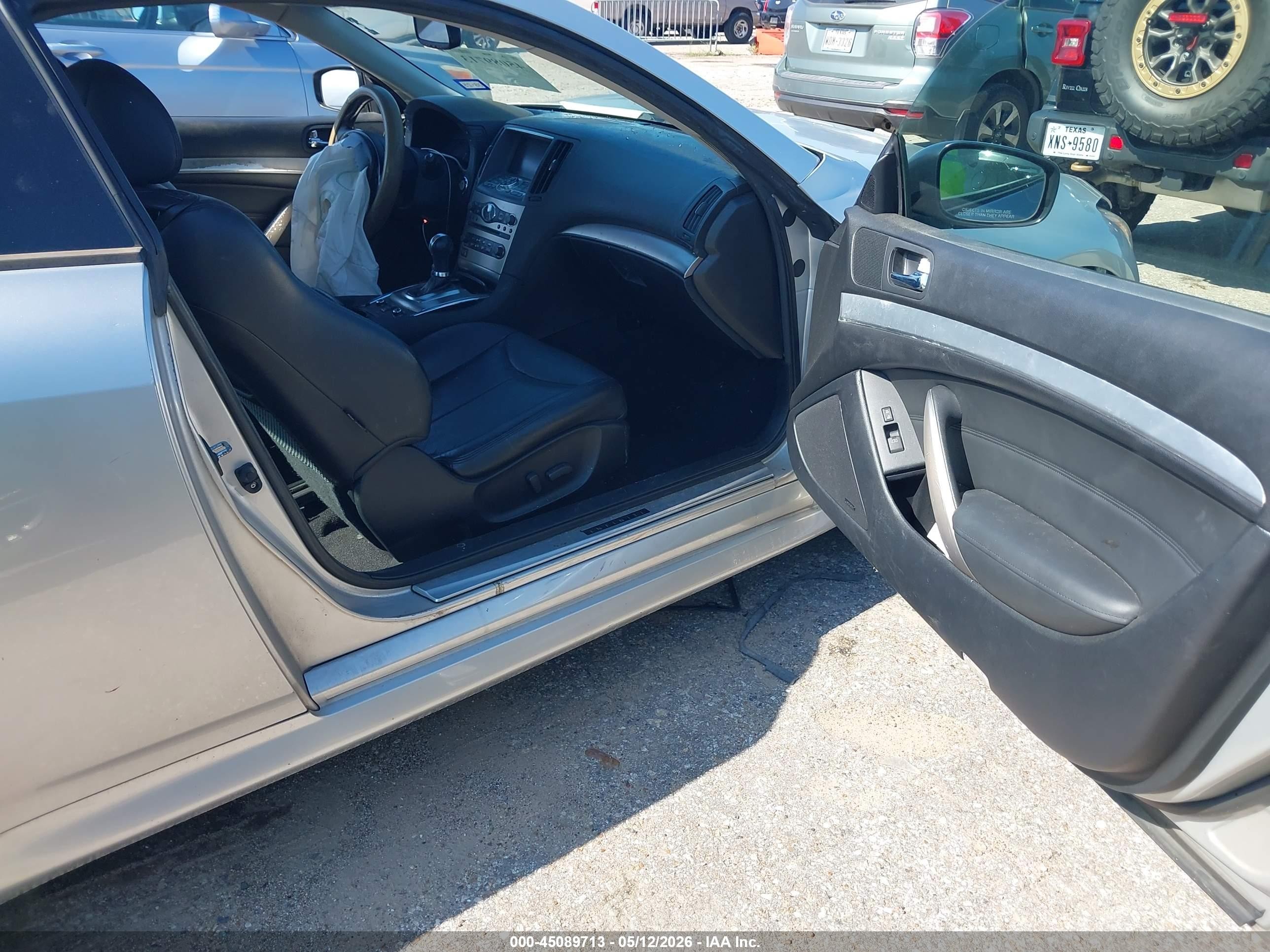 2012 Infiniti G37x   Silver vin: JN1CV6EL9CM471701