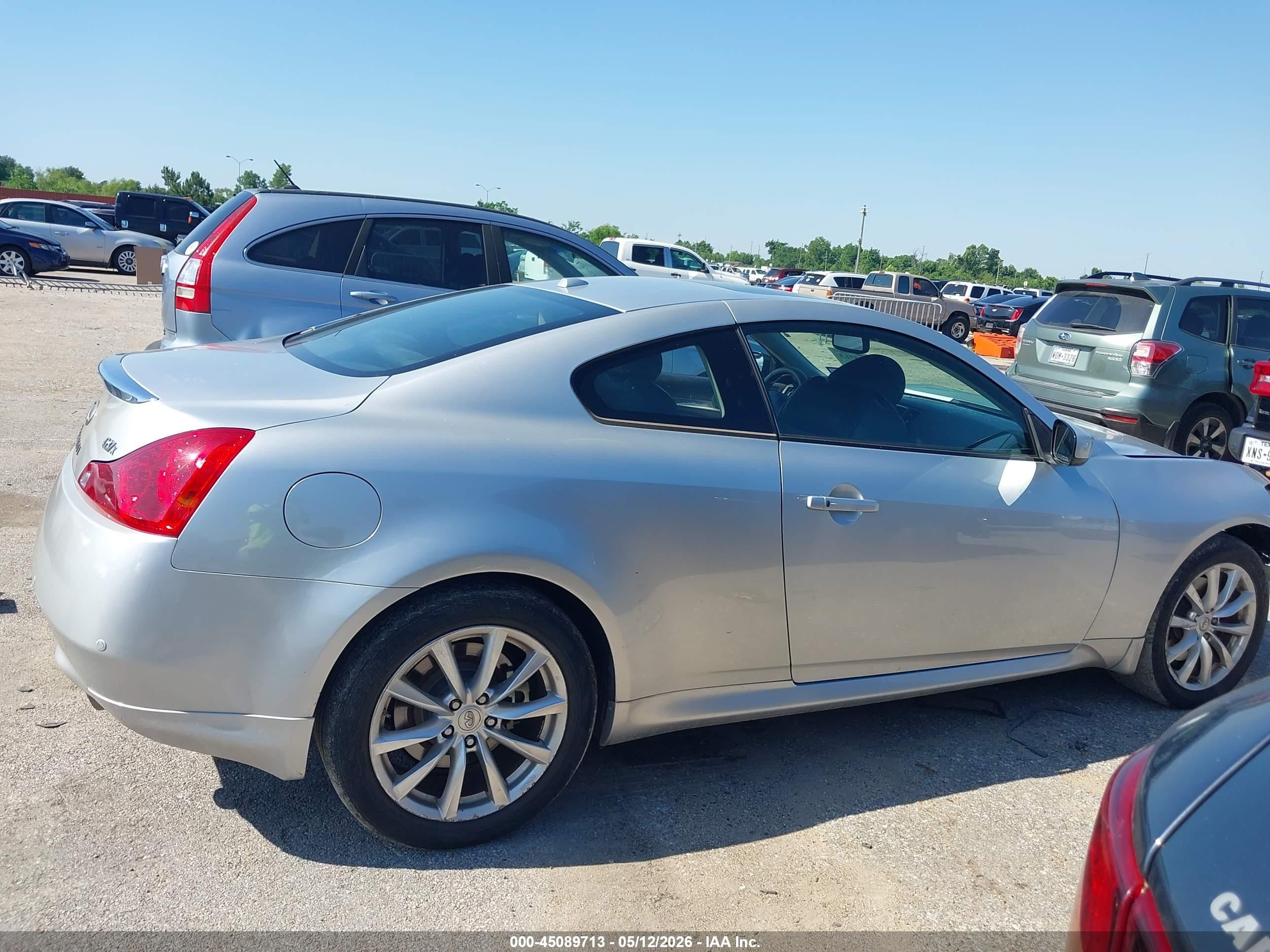 2012 Infiniti G37x   Silver vin: JN1CV6EL9CM471701