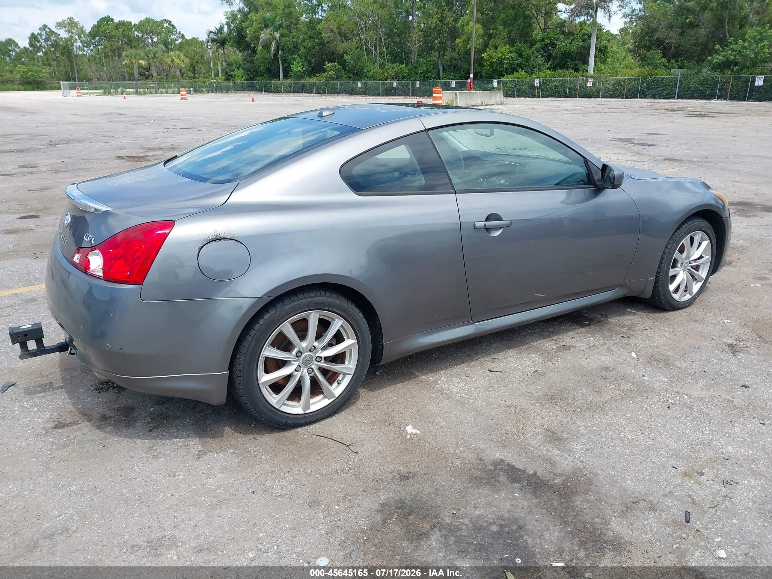 2012 Infiniti G37x   Серый vin: JN1CV6EL9CM471973