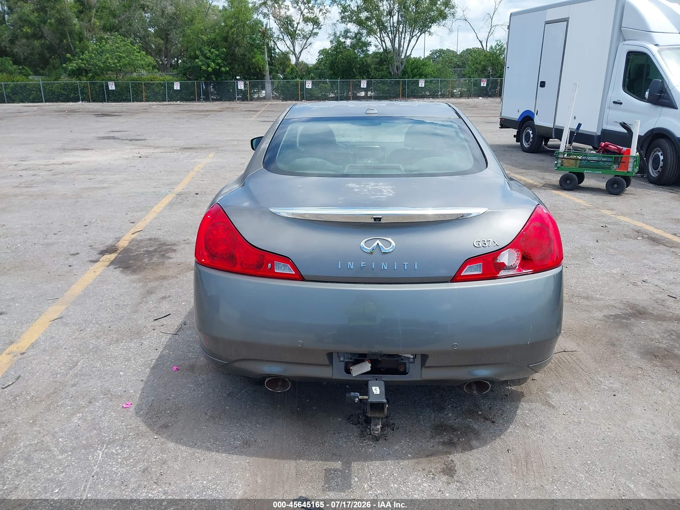2012 Infiniti G37x   Серый vin: JN1CV6EL9CM471973