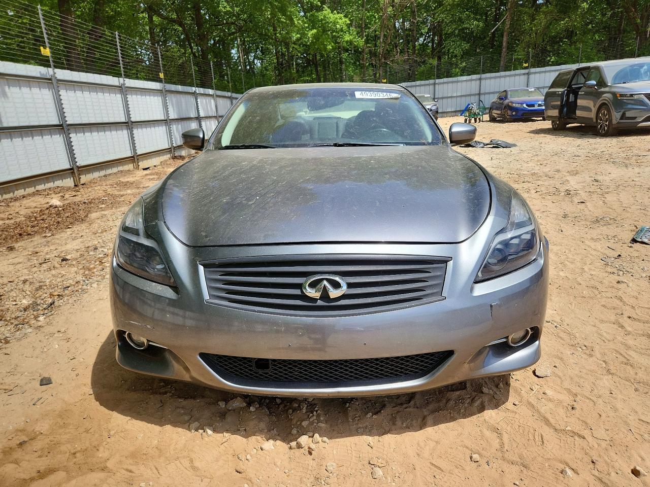 2012 Infiniti G37 Coupe X Gray vin: JN1CV6EL9CM472329