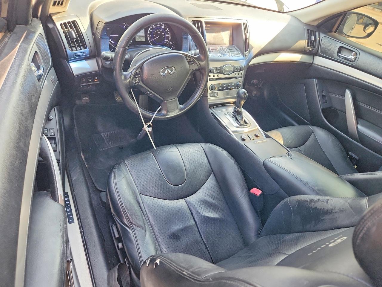 2012 Infiniti G37 Silver vin: JN1CV6EL9CM472329