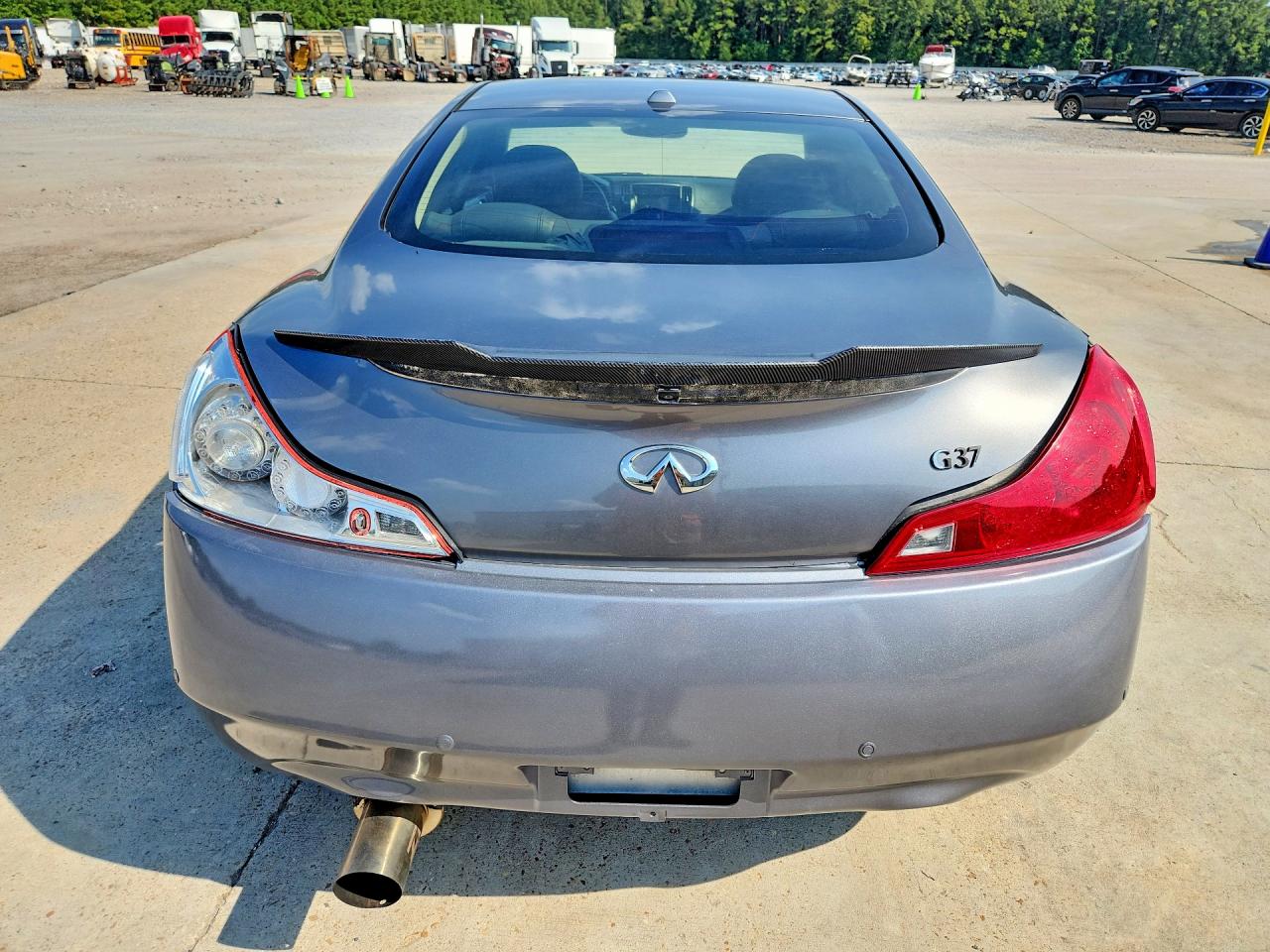 2012 Infiniti G37 Silver vin: JN1CV6EL9CM472329