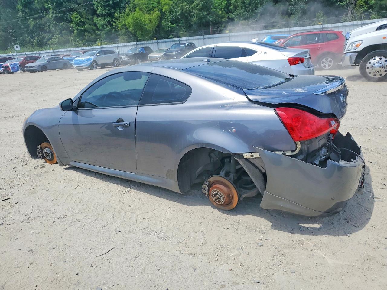 2013 Infiniti G37 Coupe X Gray vin: JN1CV6EL9DM950167