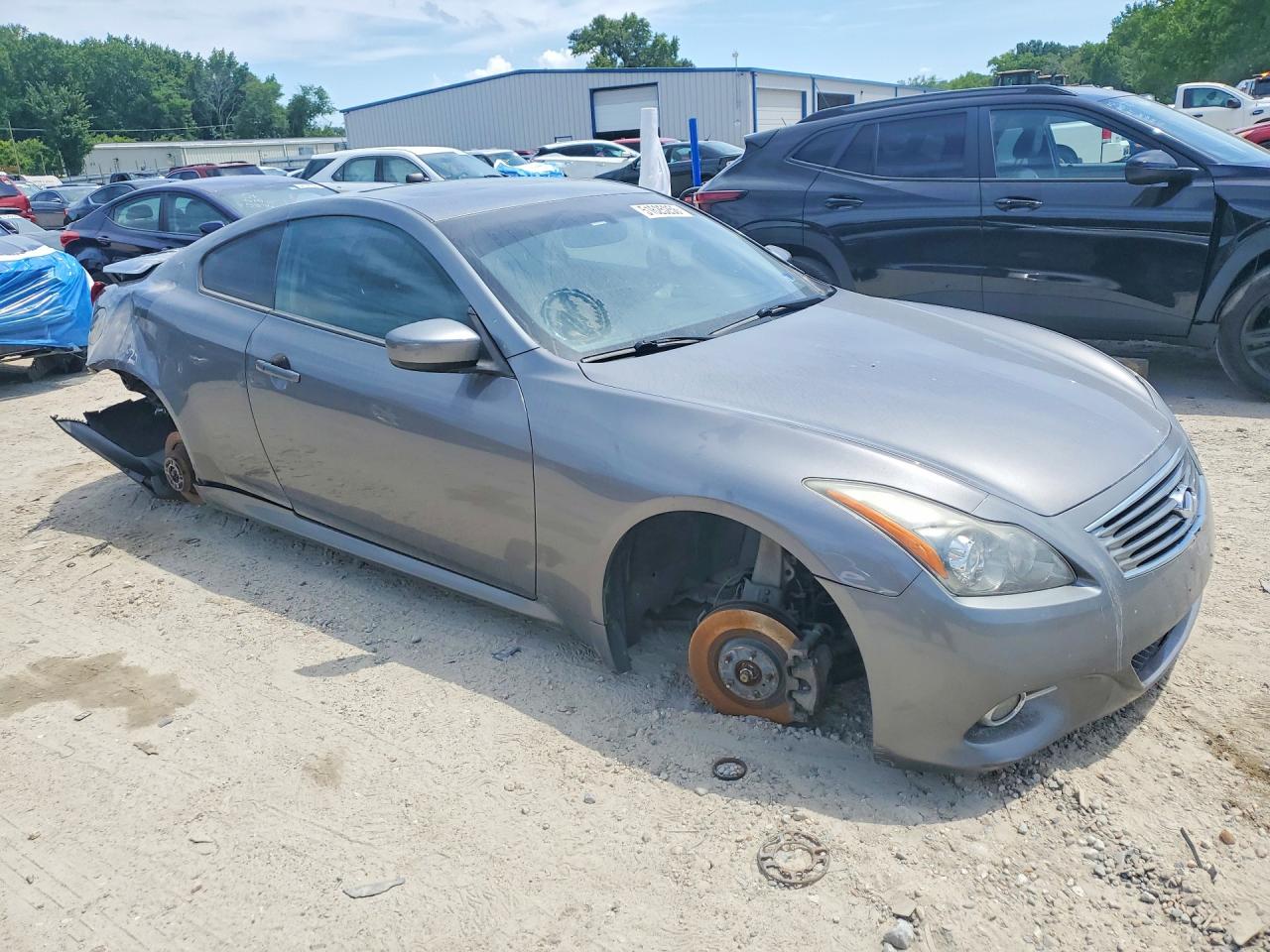 2013 Infiniti G37 Coupe X Gray vin: JN1CV6EL9DM950167