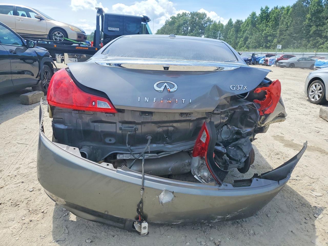 2013 Infiniti G37 Coupe X Gray vin: JN1CV6EL9DM950167
