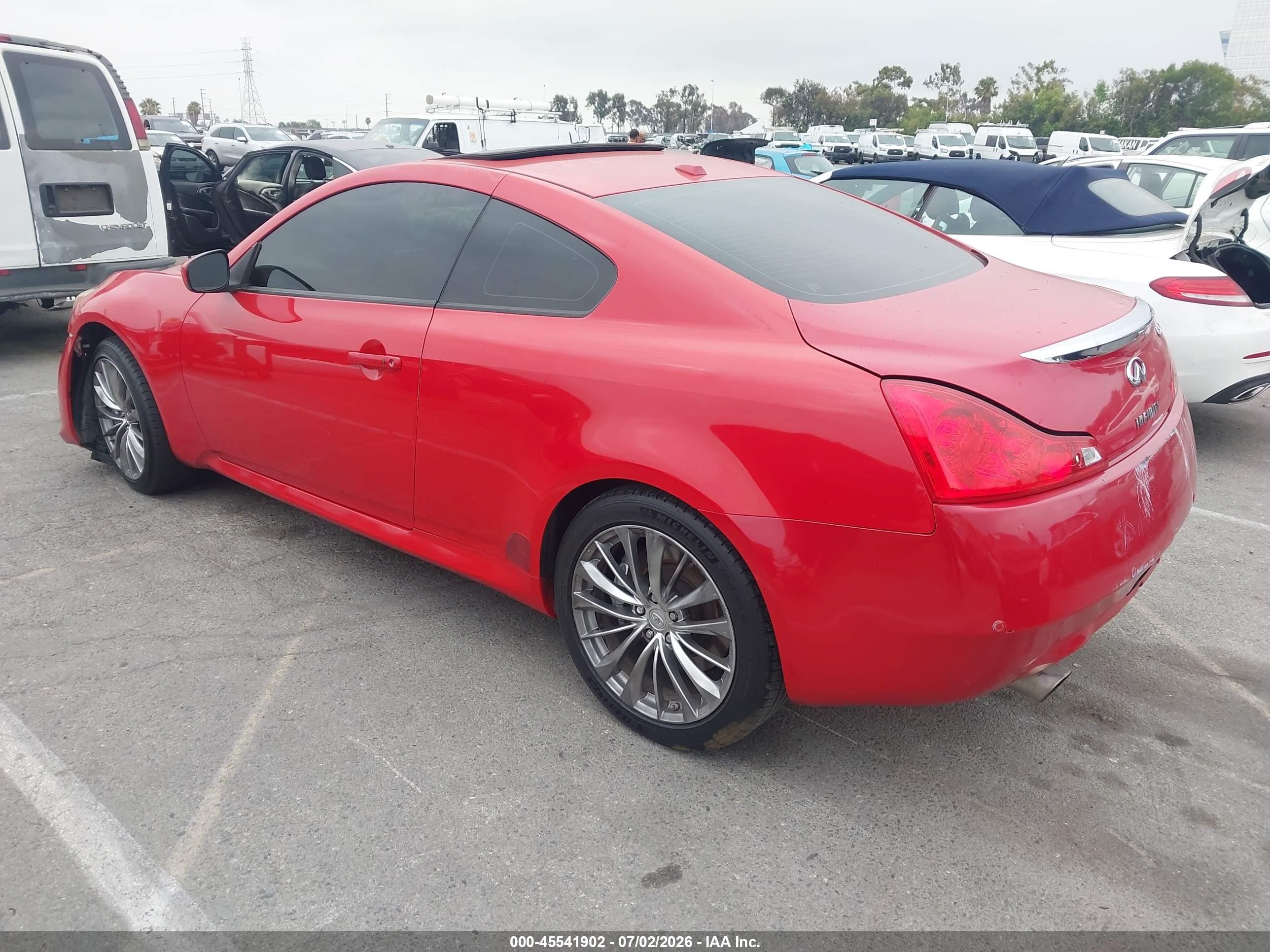 2013 Infiniti G37x   Red vin: JN1CV6EL9DM983041