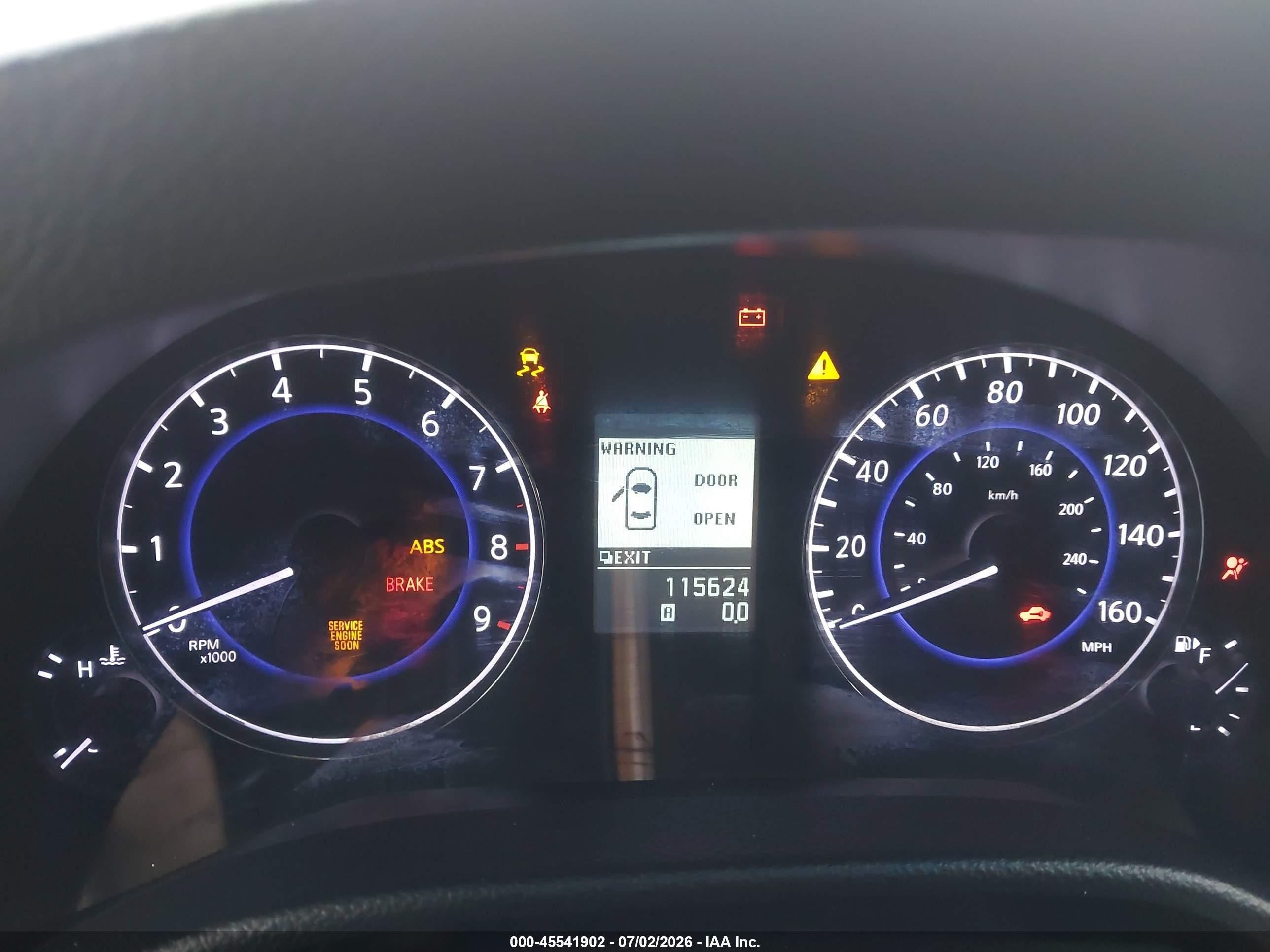 2013 Infiniti G37x   Red vin: JN1CV6EL9DM983041