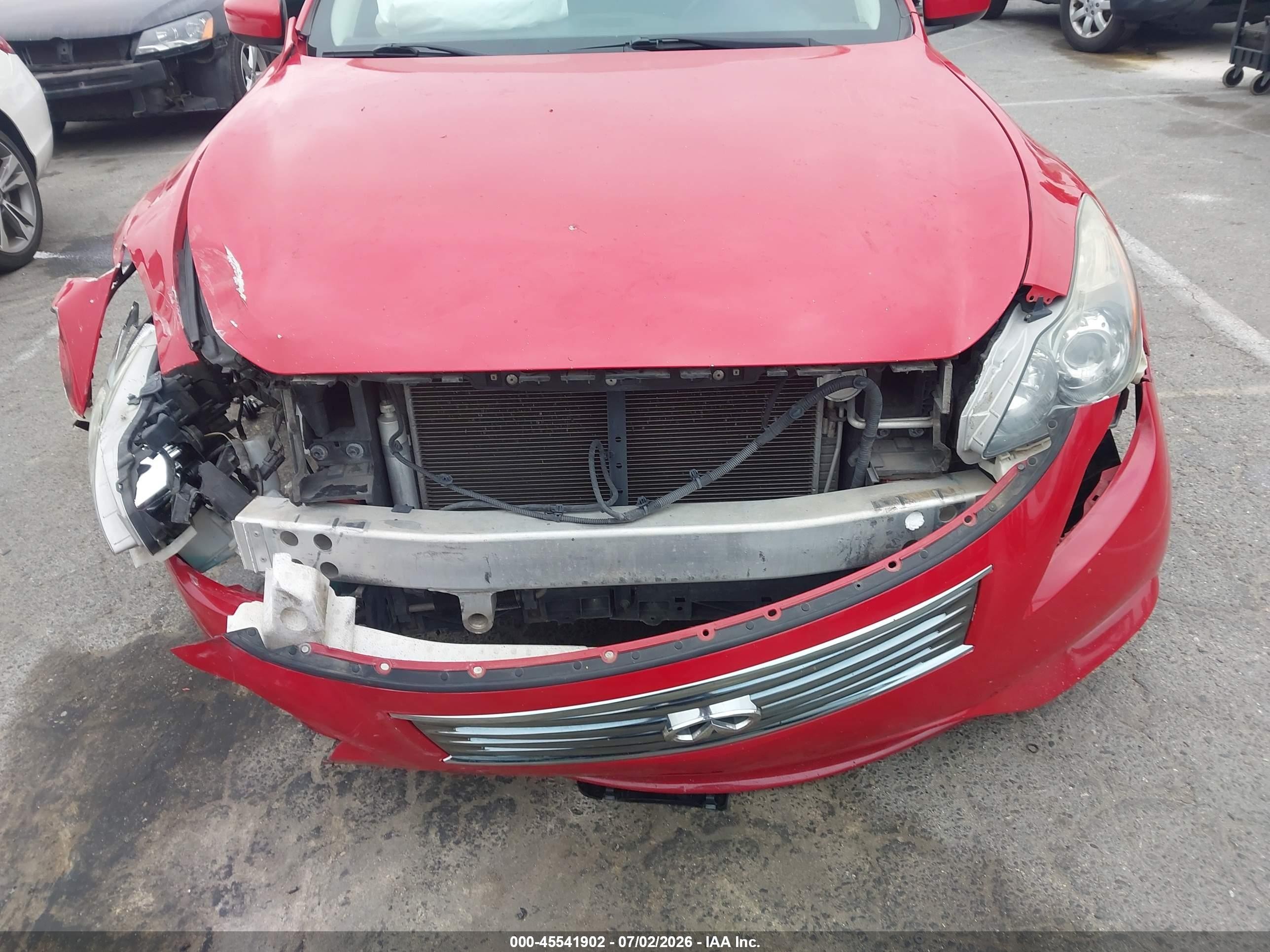 2013 Infiniti G37x   Red vin: JN1CV6EL9DM983041