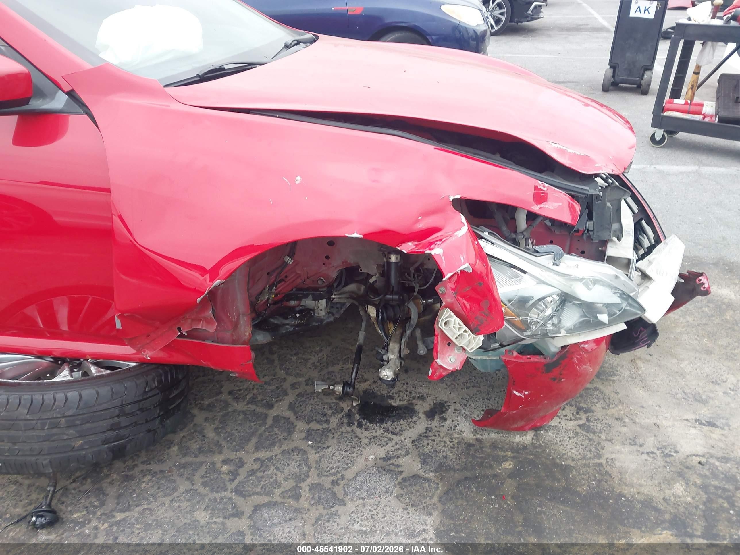 2013 Infiniti G37x   Red vin: JN1CV6EL9DM983041