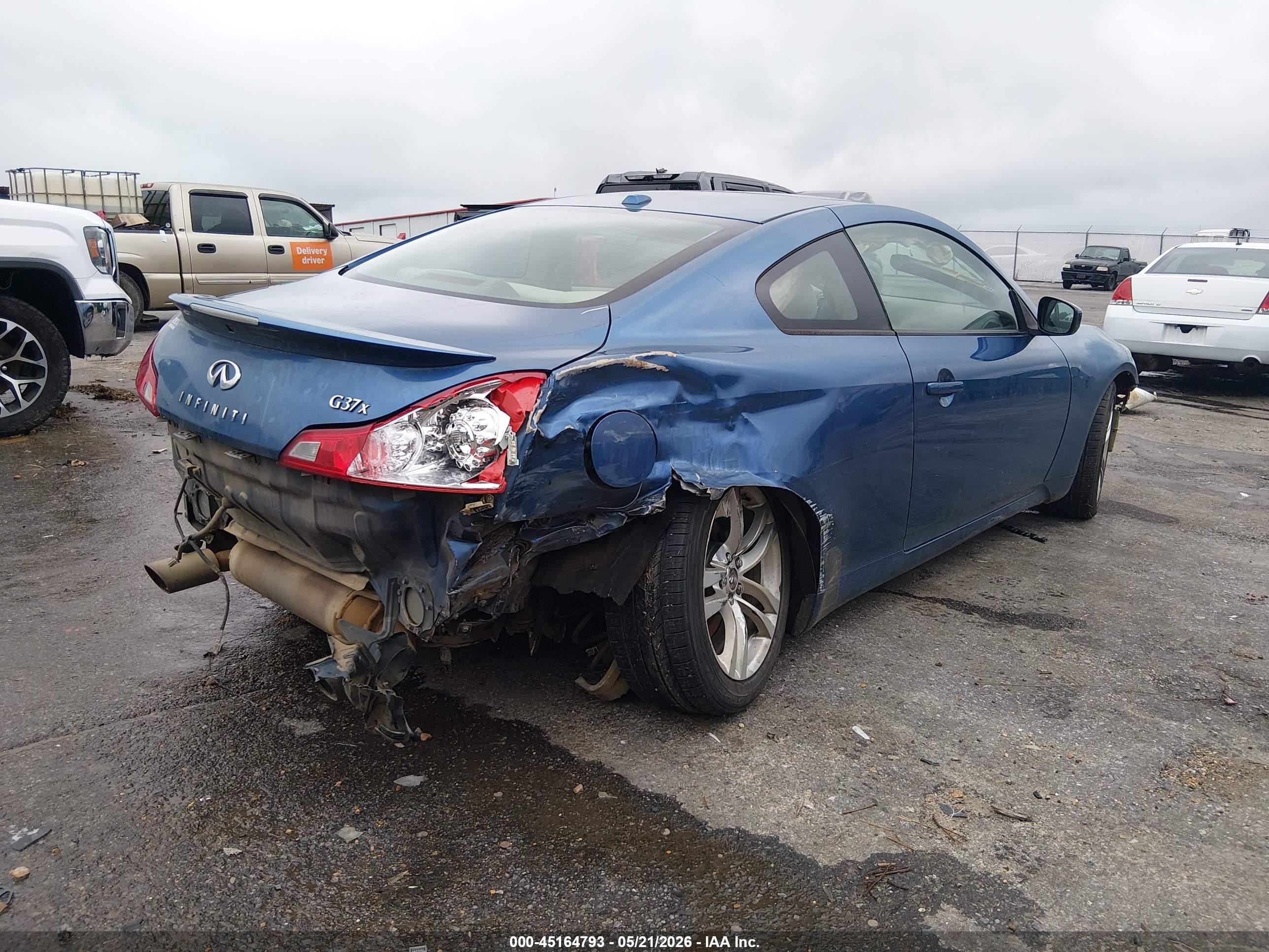 2010 Infiniti G37x   Синий vin: JN1CV6ELXAM153874