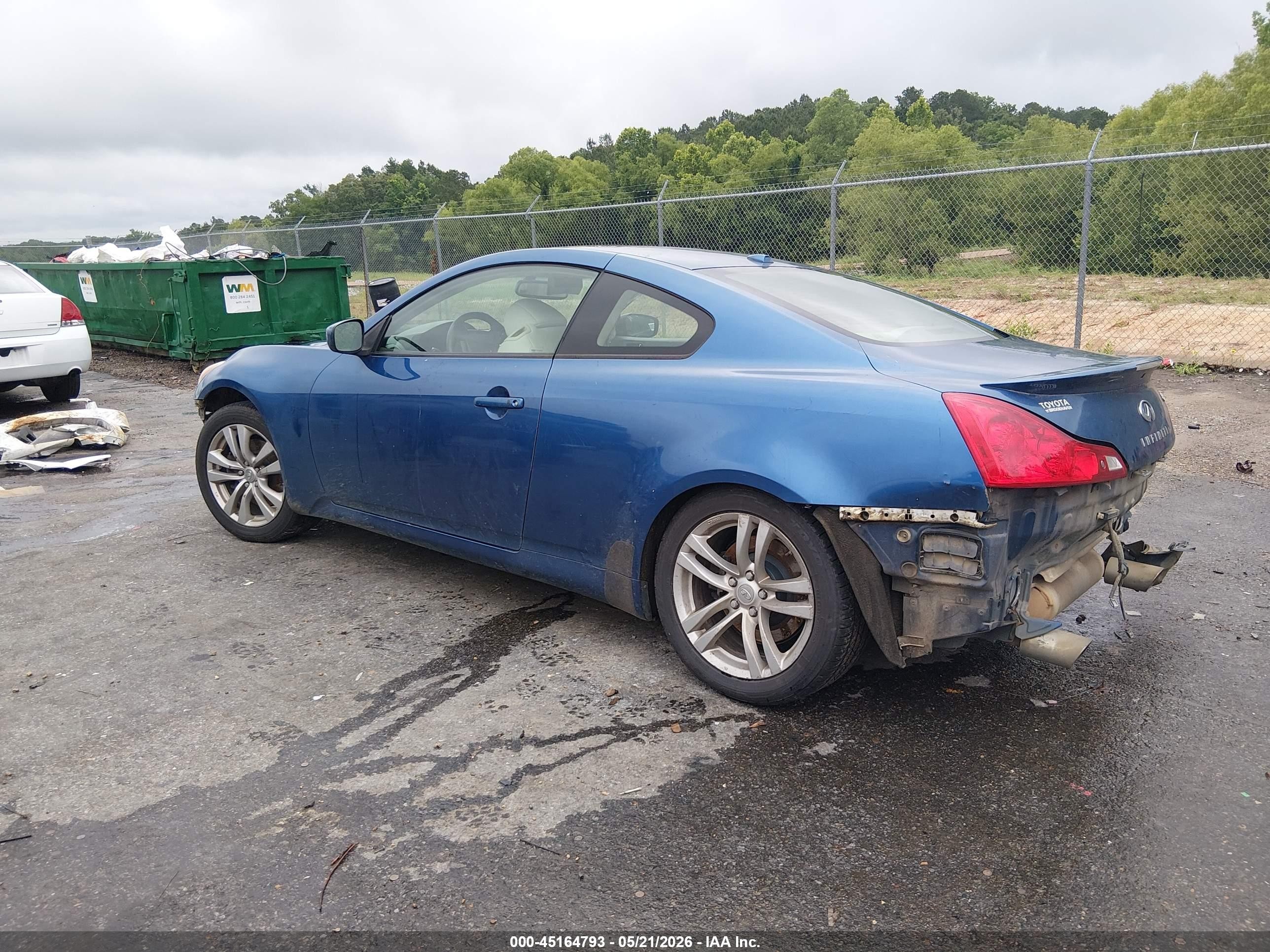 2010 Infiniti G37x   Синий vin: JN1CV6ELXAM153874