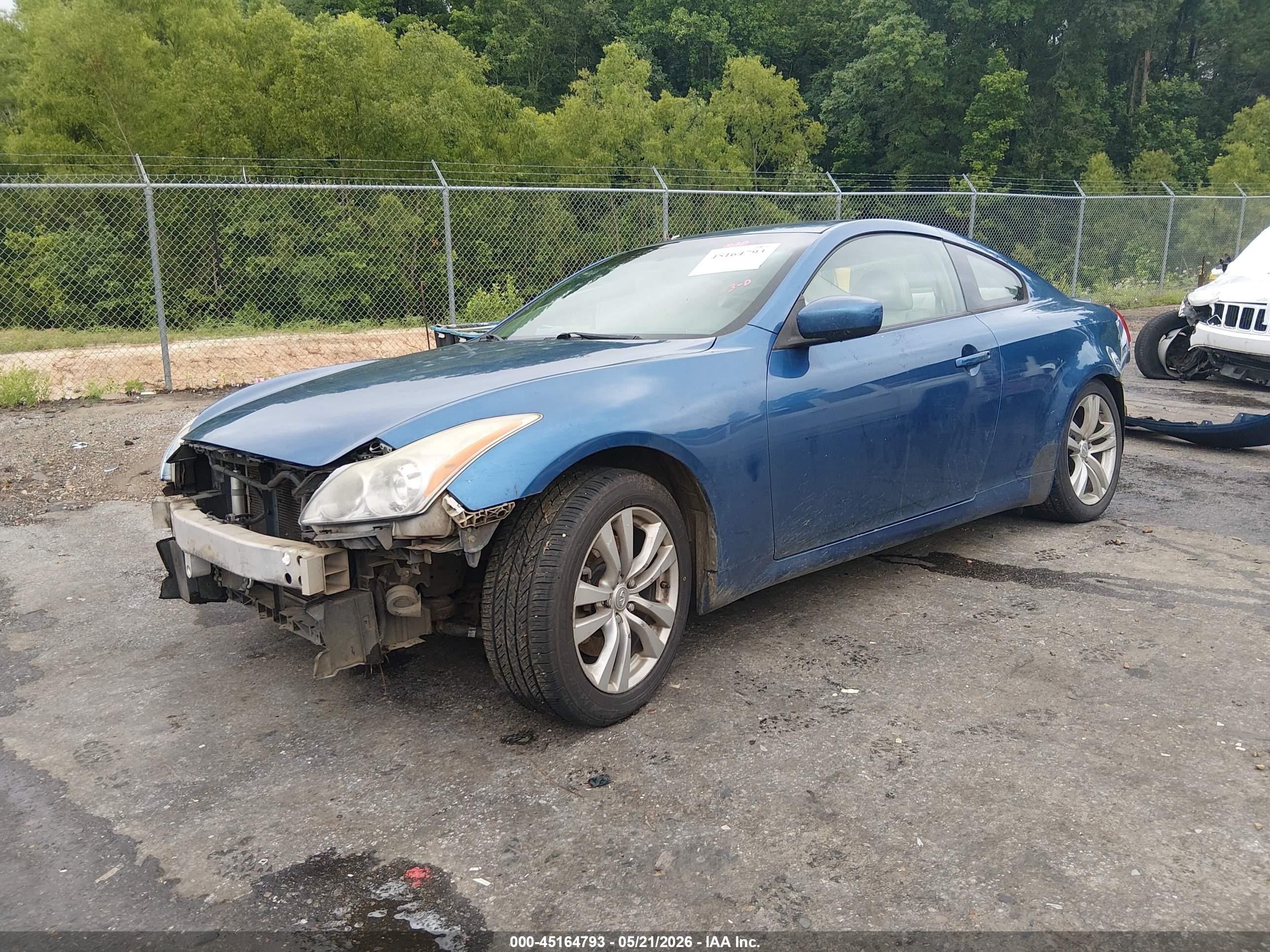 2010 Infiniti G37x   Синий vin: JN1CV6ELXAM153874