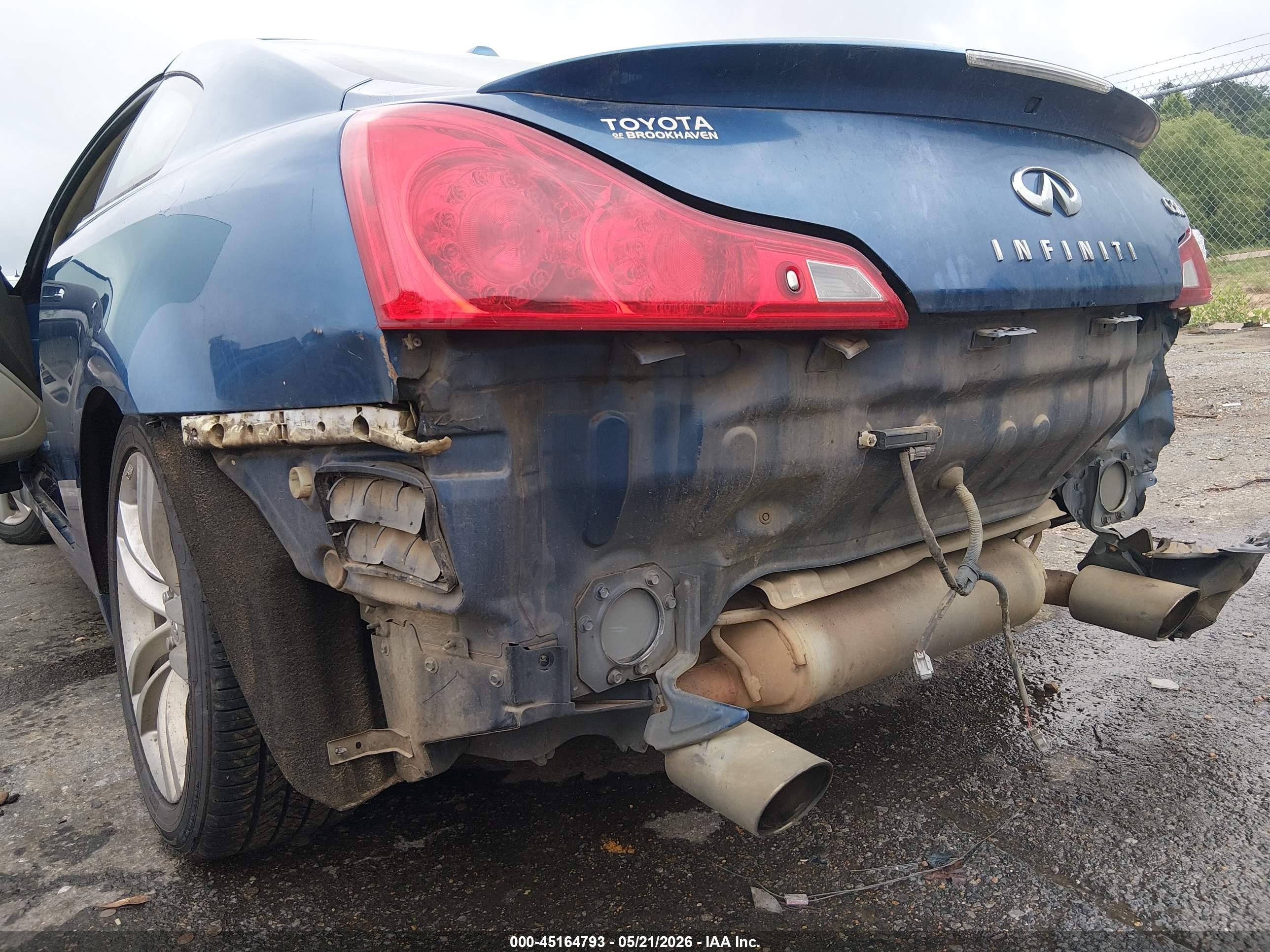 2010 Infiniti G37x   Синий vin: JN1CV6ELXAM153874