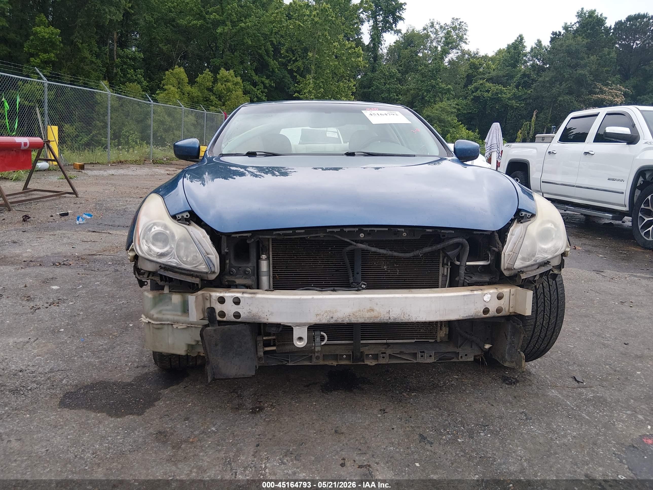 2010 Infiniti G37x   Синий vin: JN1CV6ELXAM153874