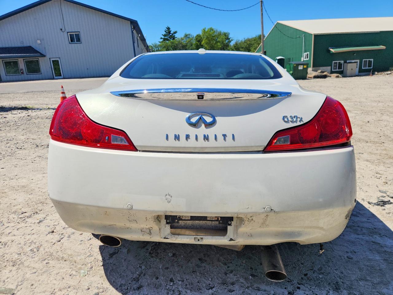 2012 Infiniti G37 Coupe X White vin: JN1CV6ELXCM473103