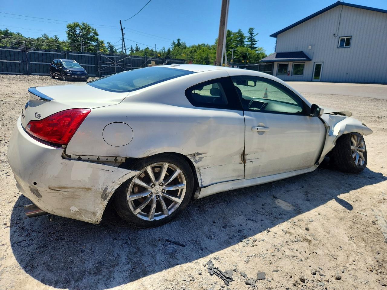 2012 Infiniti G37 Coupe X White vin: JN1CV6ELXCM473103