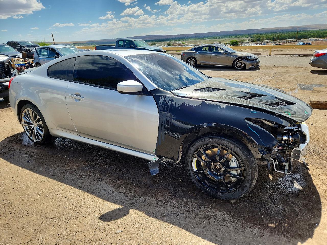 2012 Infiniti G37 Coupe X Silver vin: JN1CV6ELXCM473277