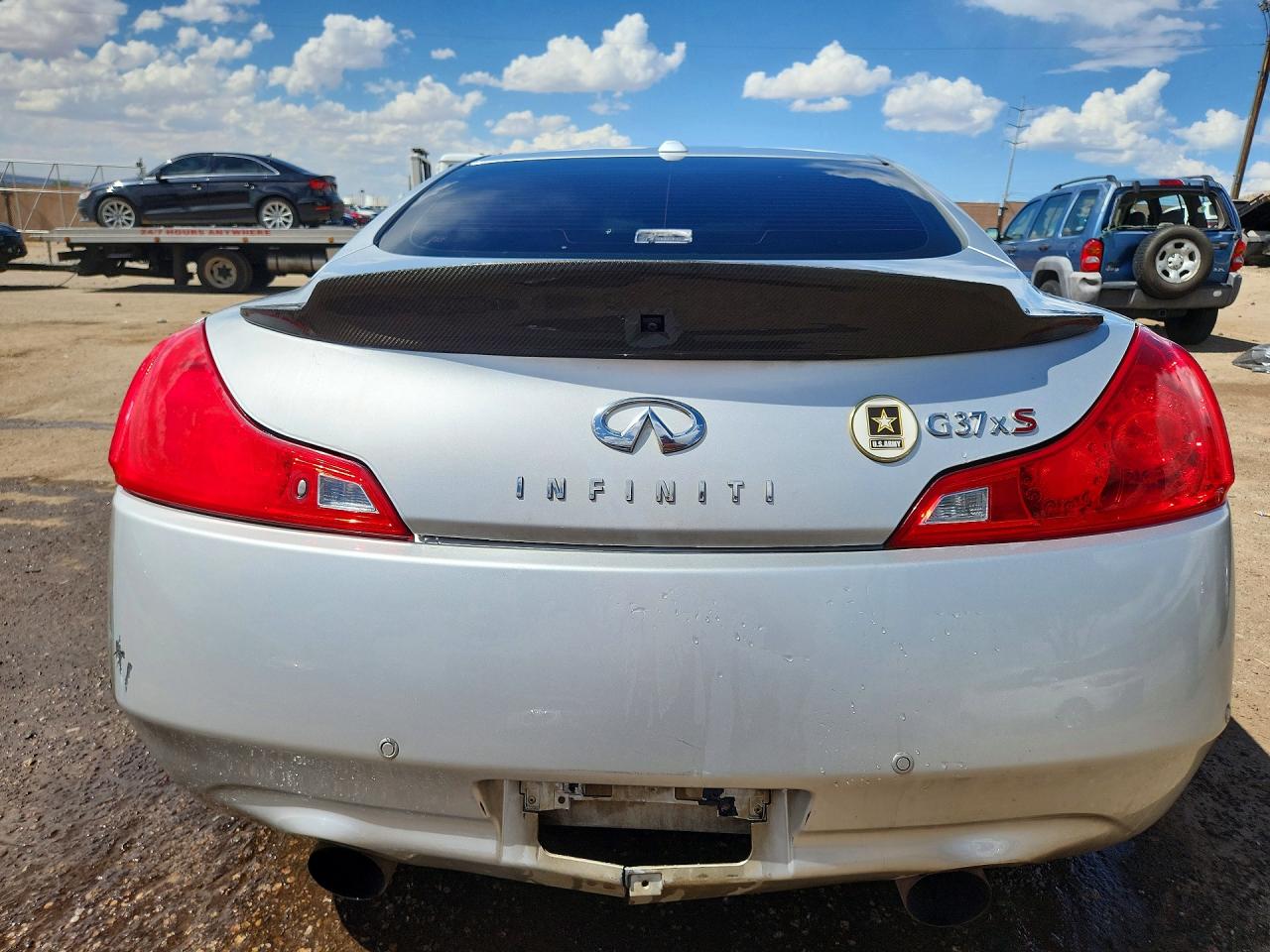 2012 Infiniti G37 Coupe X Silver vin: JN1CV6ELXCM473277
