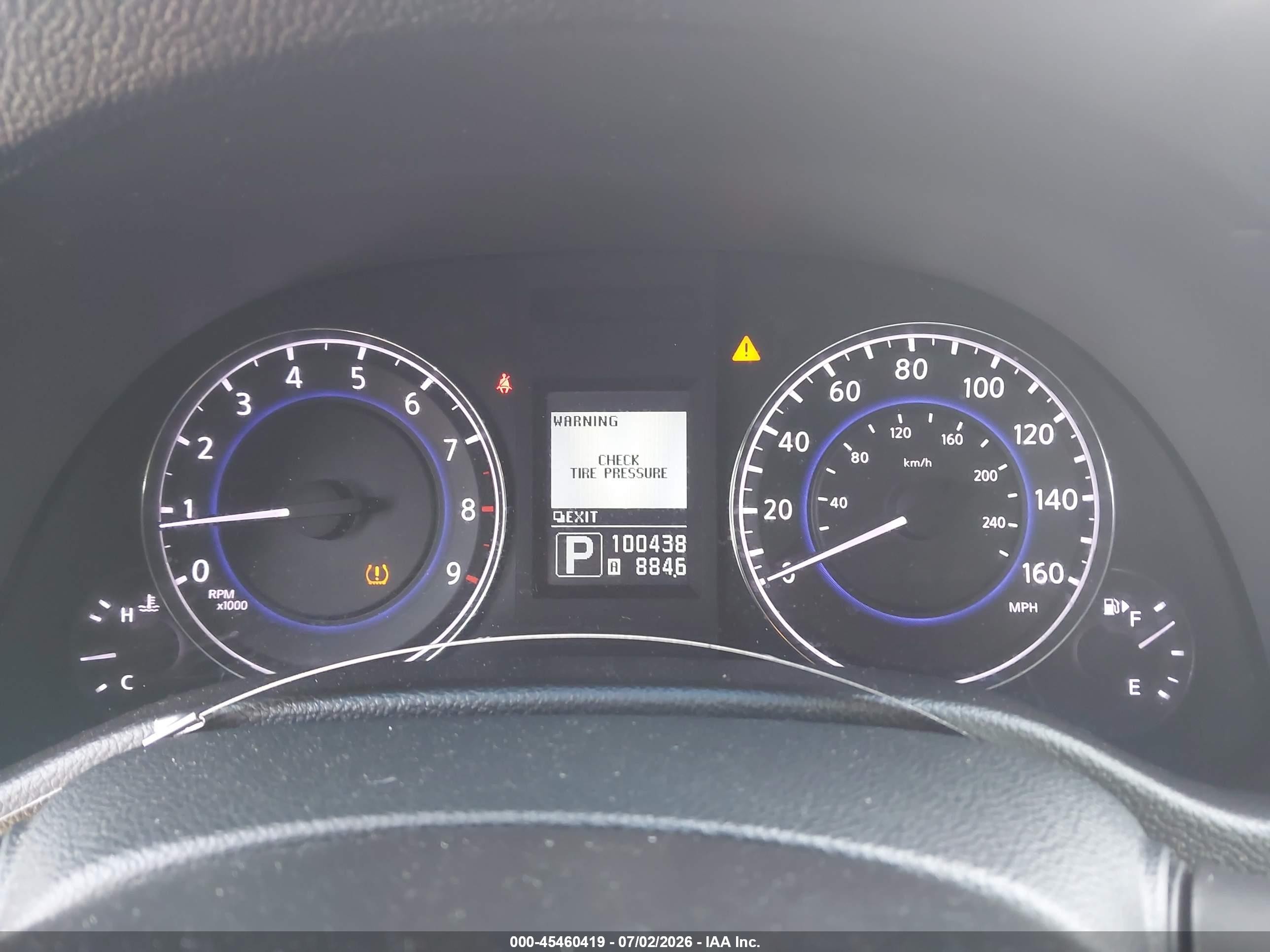 2013 Infiniti G37x   White vin: JN1CV6ELXDM981301