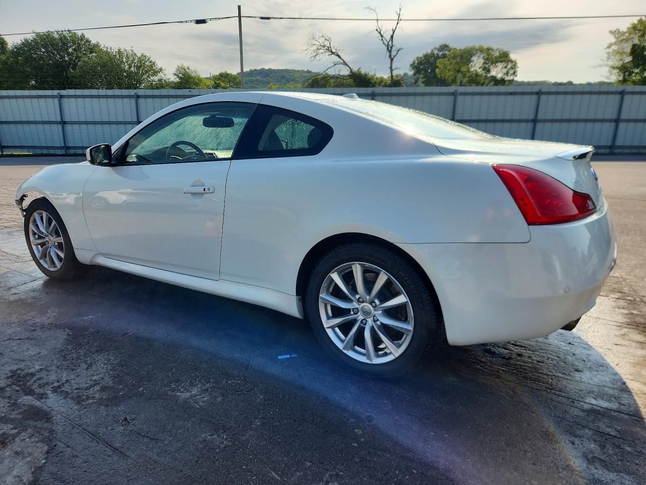 2013 Infiniti G37 Coupe X White vin: JN1CV6ELXDM983159