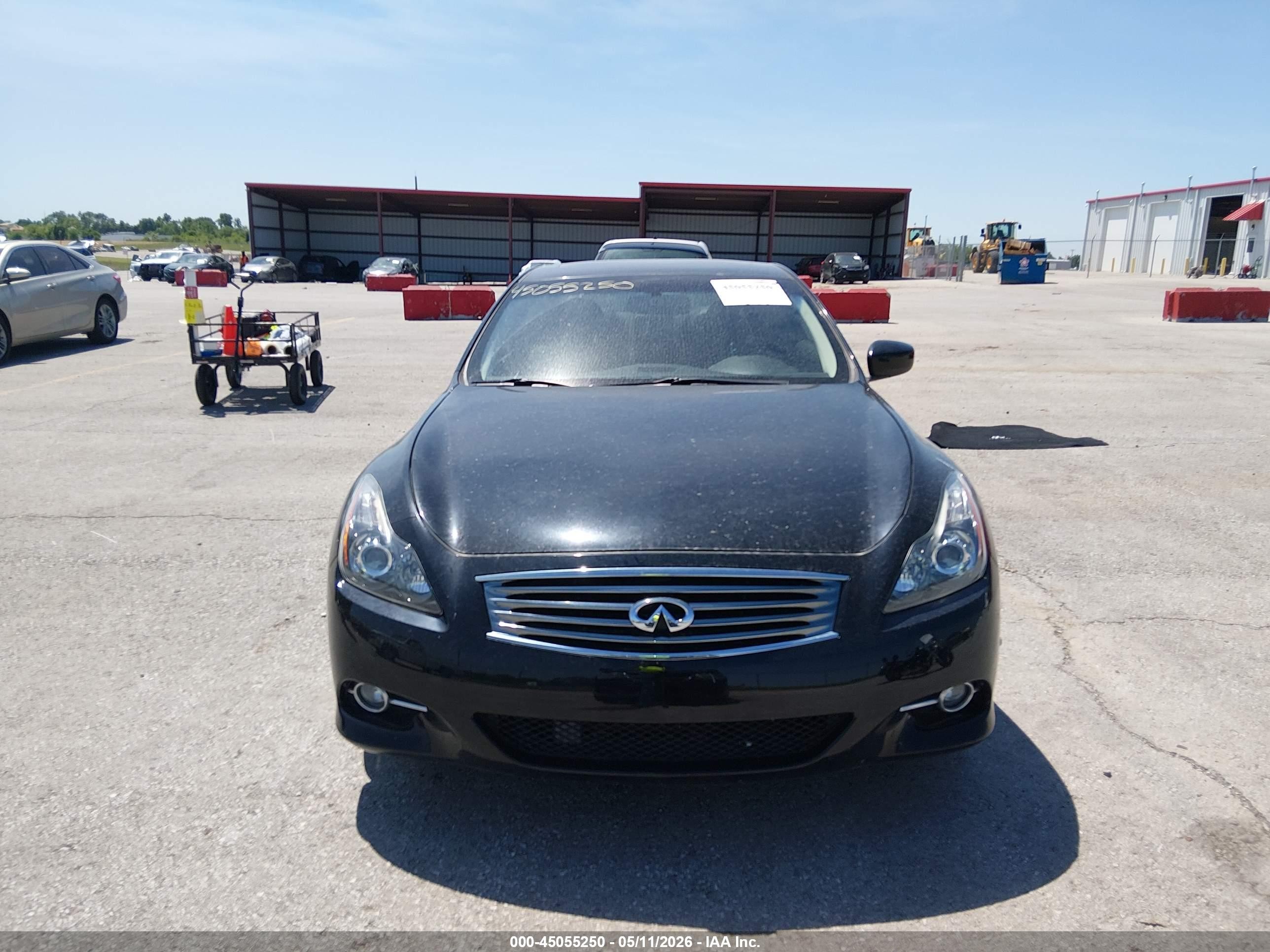 2015 Infiniti Q60   Black vin: JN1CV6ELXFM890712
