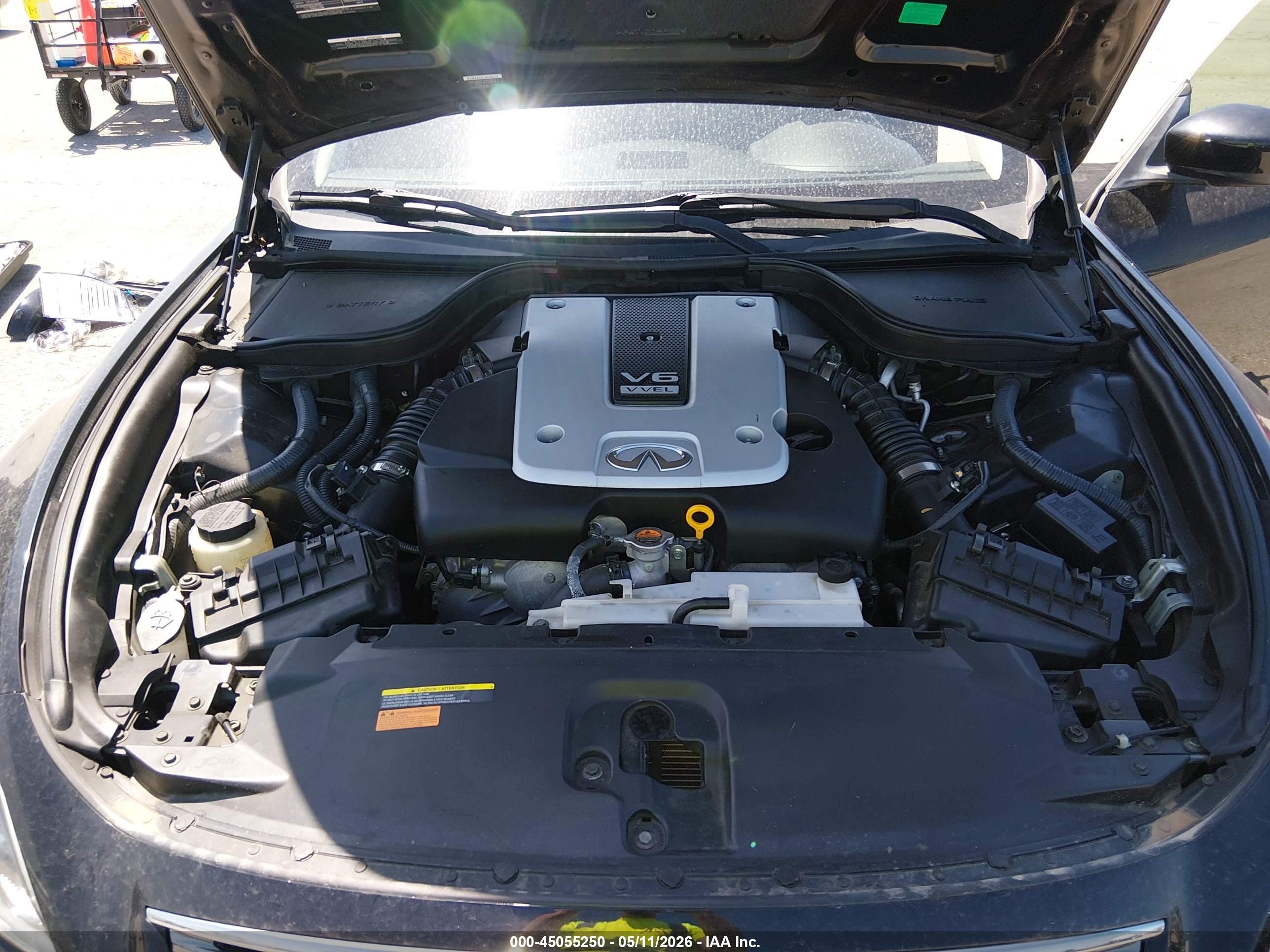 2015 Infiniti Q60   Black vin: JN1CV6ELXFM890712