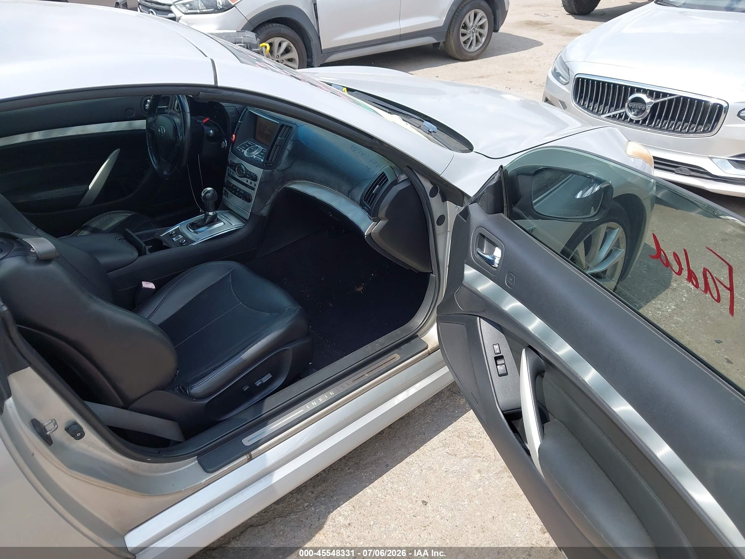 2010 Infiniti G37   Gray vin: JN1CV6FE0AM350486