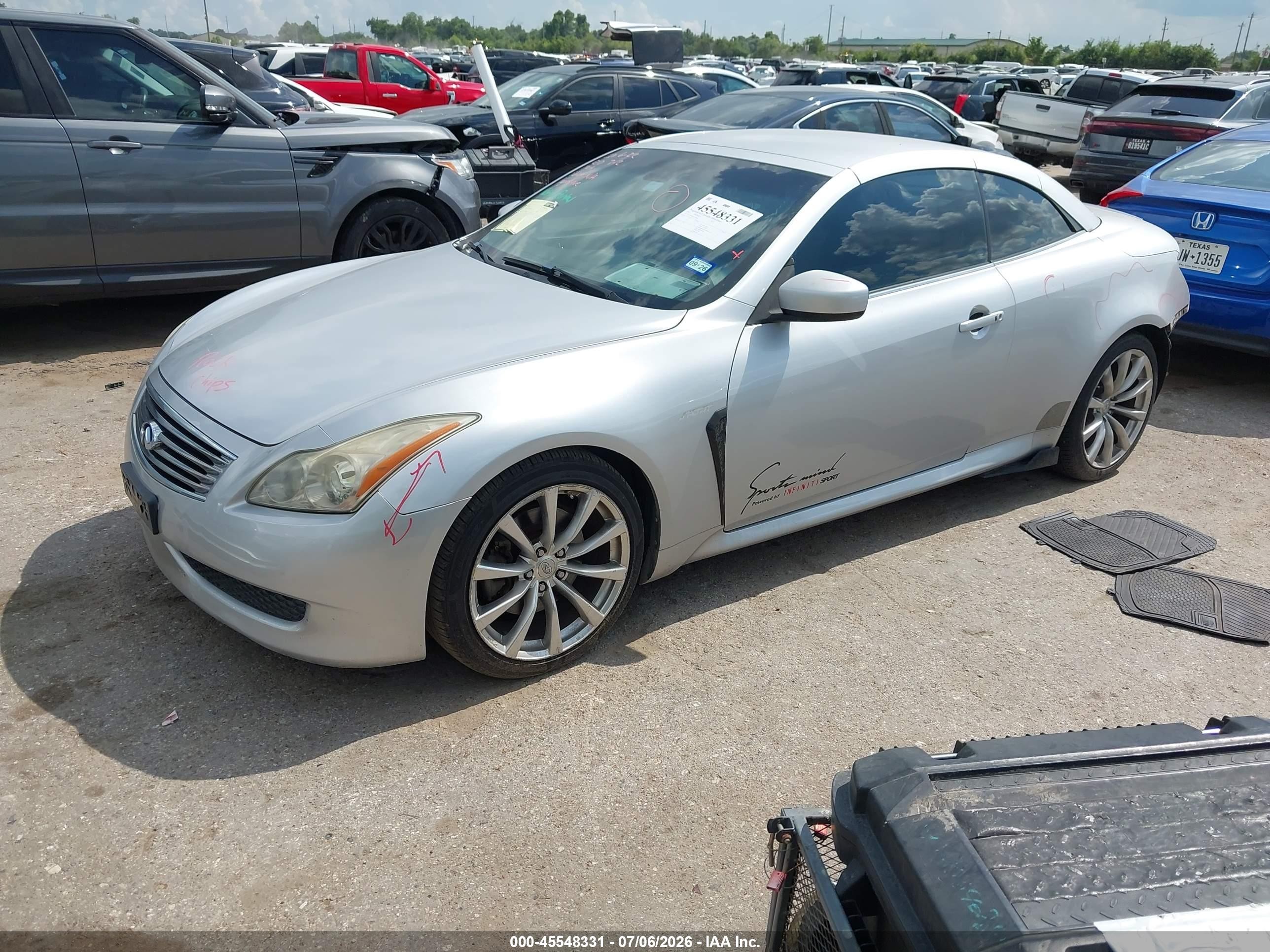 2010 Infiniti G37   Gray vin: JN1CV6FE0AM350486