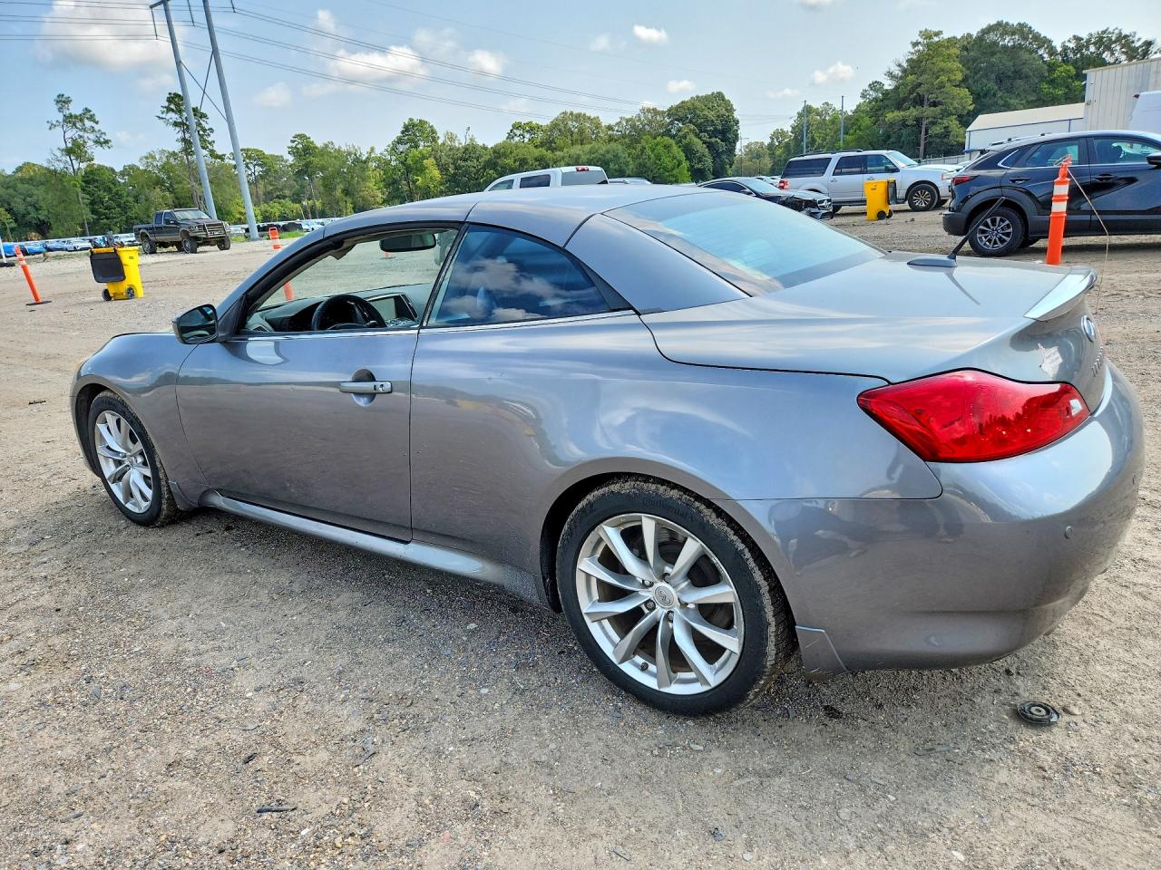 2011 Infiniti G37 Convertible Base Gray vin: JN1CV6FE0BM951012