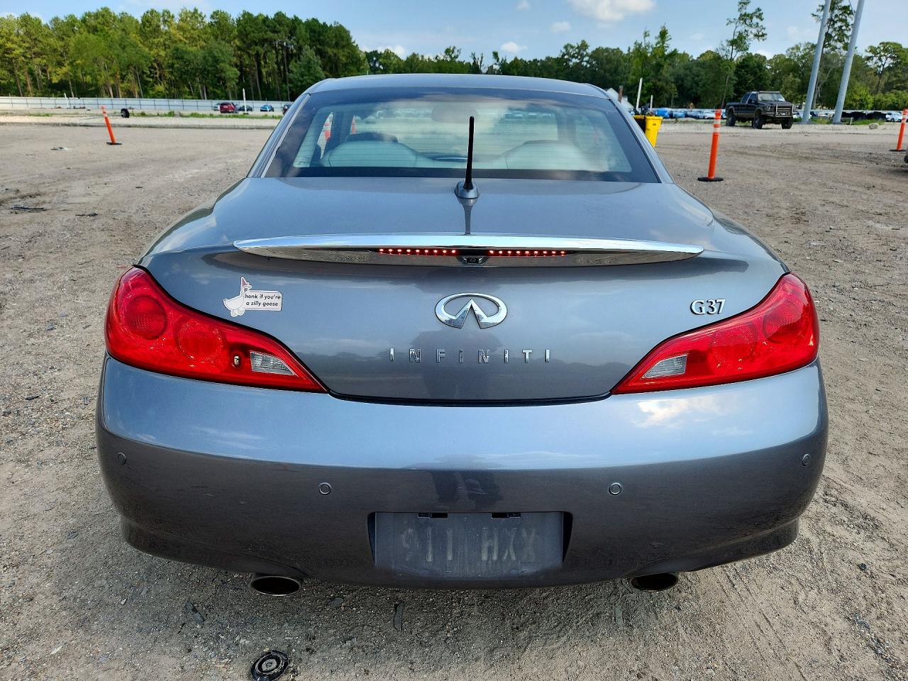 2011 Infiniti G37 Convertible Base Gray vin: JN1CV6FE0BM951012
