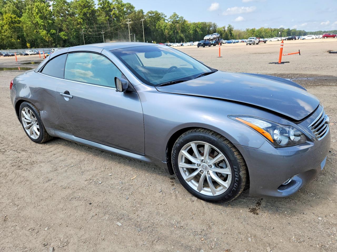 2011 Infiniti G37 Convertible Base Gray vin: JN1CV6FE0BM951012