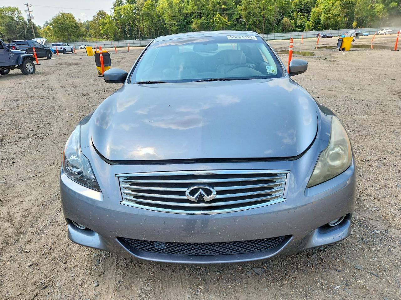 2011 Infiniti G37 Convertible Base Gray vin: JN1CV6FE0BM951012