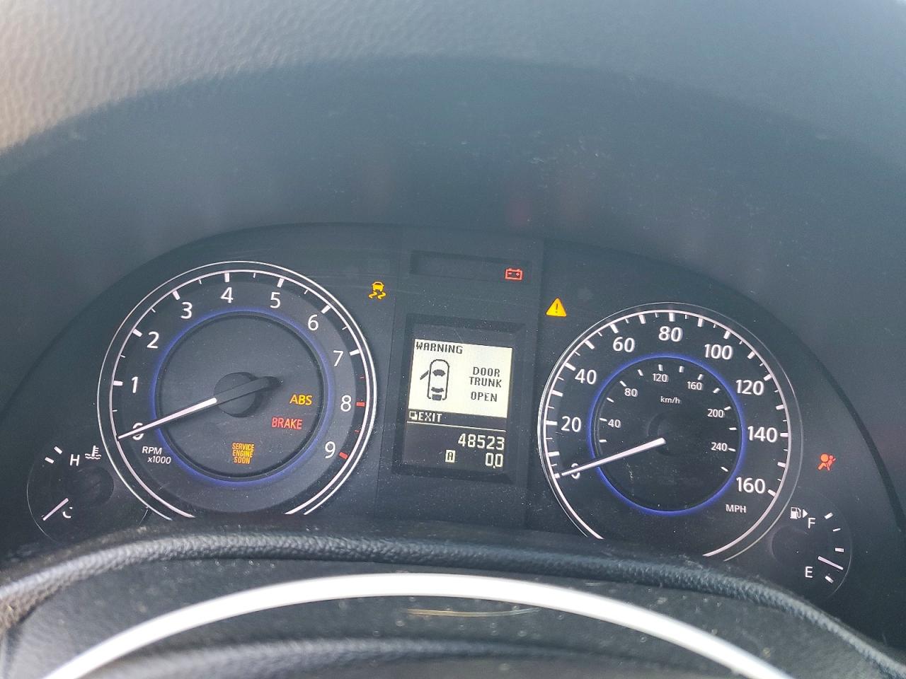2013 Infiniti G37 Sport/ipl Black vin: JN1CV6FE0DM771645