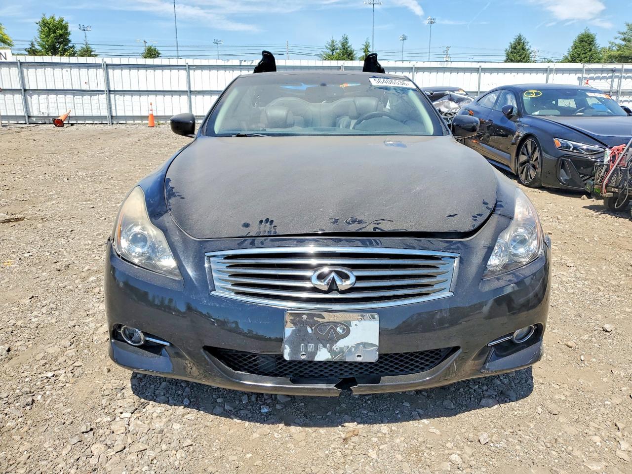2015 Infiniti Q60 Convertible Base Black vin: JN1CV6FE0FM810530