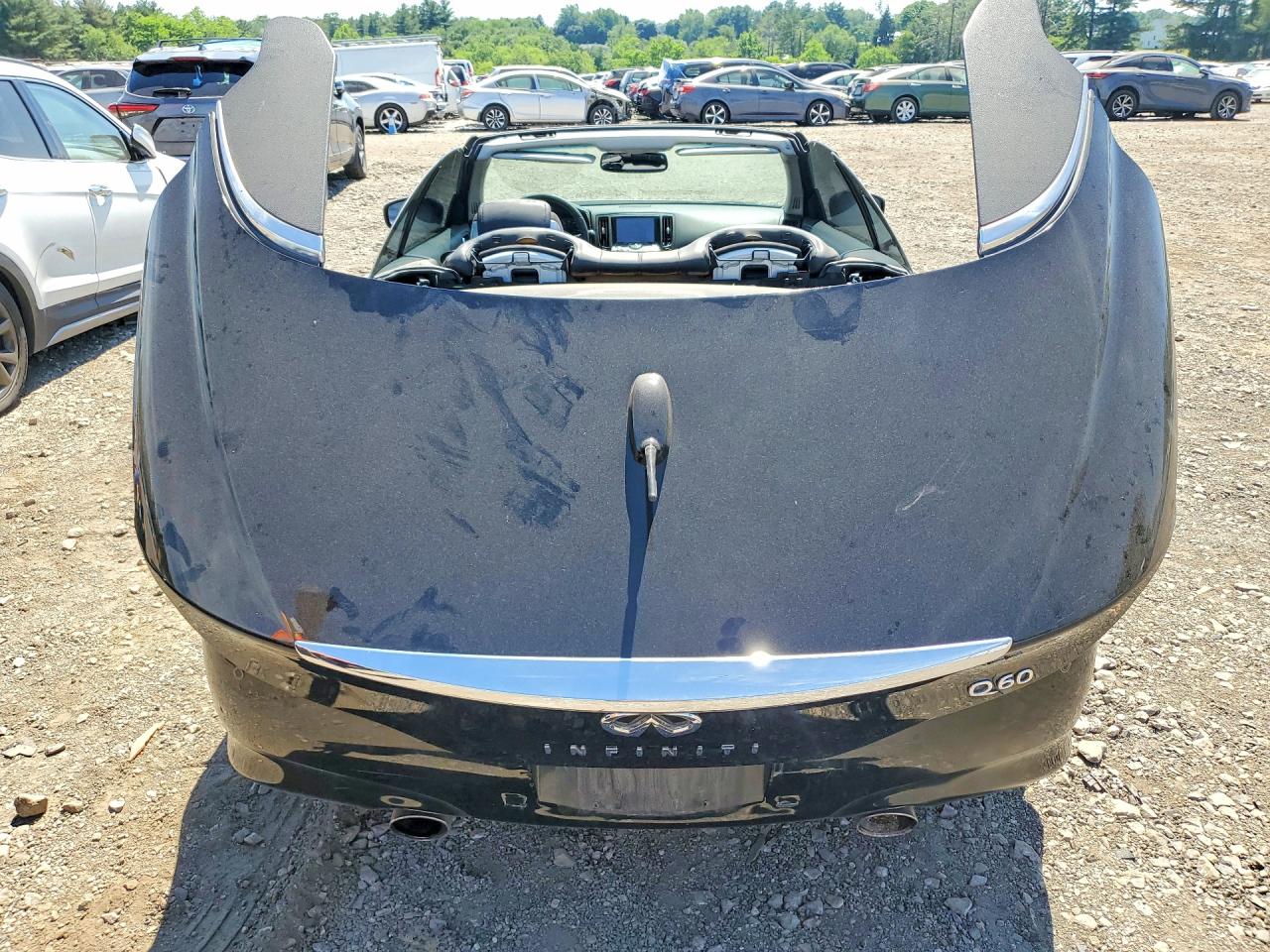2015 Infiniti Q60 Convertible Base Black vin: JN1CV6FE0FM810530