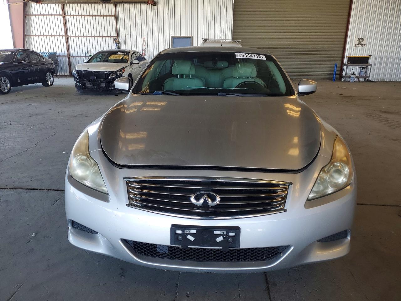 2010 Infiniti G37 Convertible Base Silver vin: JN1CV6FE1AM350898