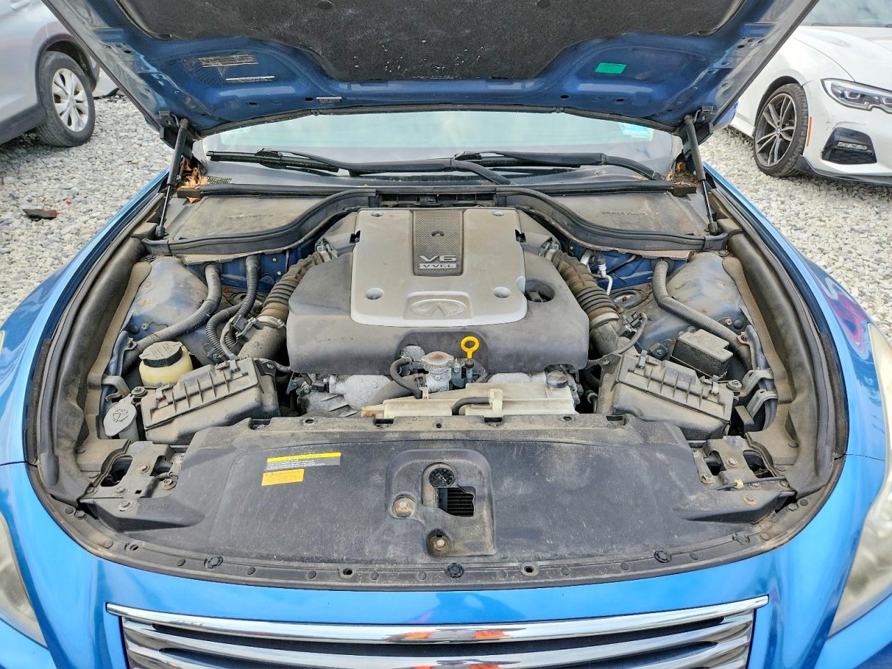 2011 Infiniti G37 Convertible Base Blue vin: JN1CV6FE1BM950841