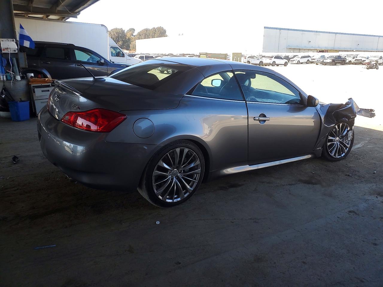 2011 Infiniti G37 Convertible Base Gray vin: JN1CV6FE1BM950855