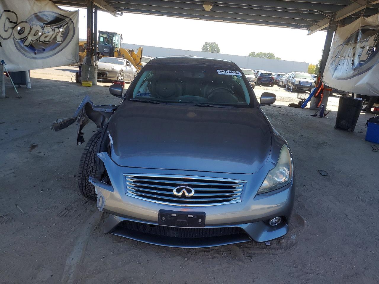 2011 Infiniti G37 Convertible Base Gray vin: JN1CV6FE1BM950855